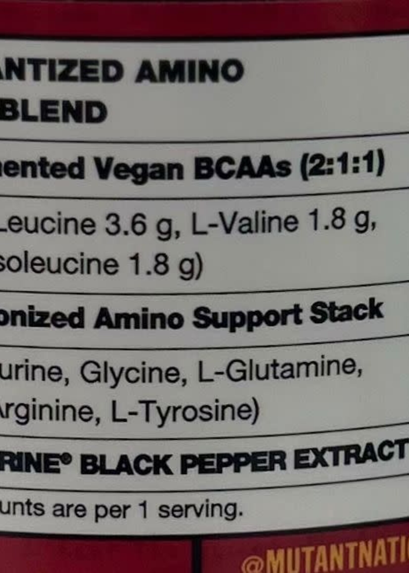 MUTANT HARDCORE BCAA MUTANT