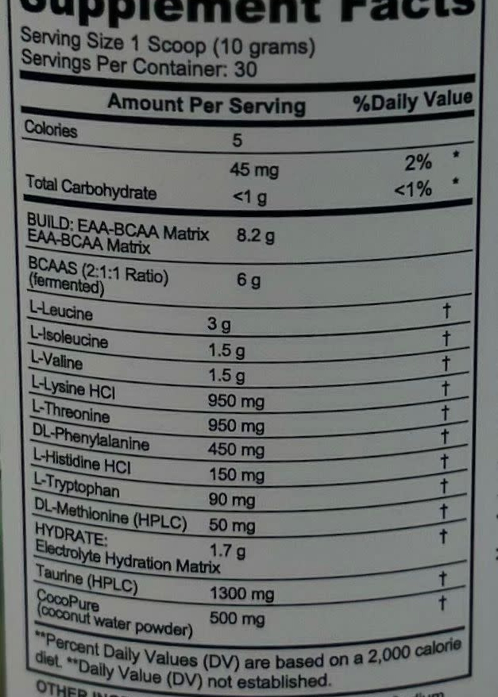 PURE NUTRITION PURE EAAS-BCAA 30 SERVICIOS STRAWBERRY LEMONADE