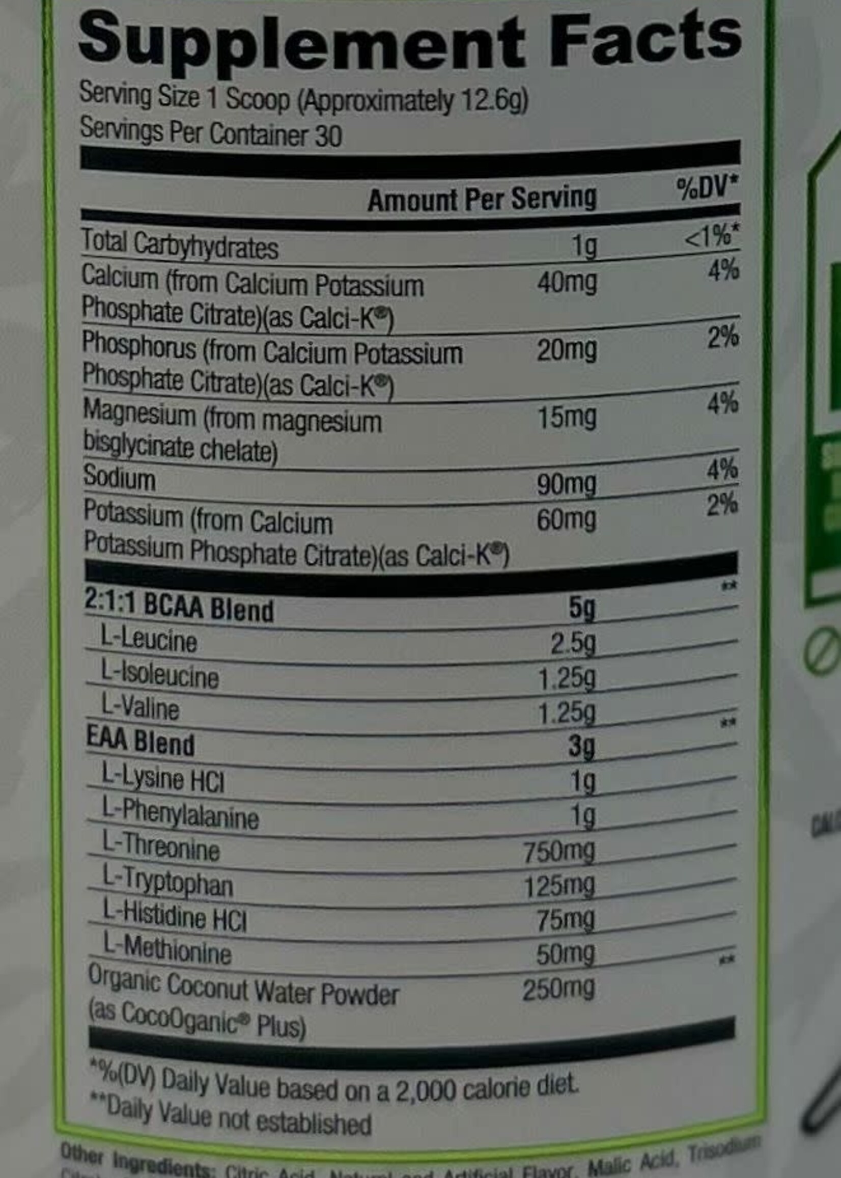 RYSE RYSE BCAA +EAA