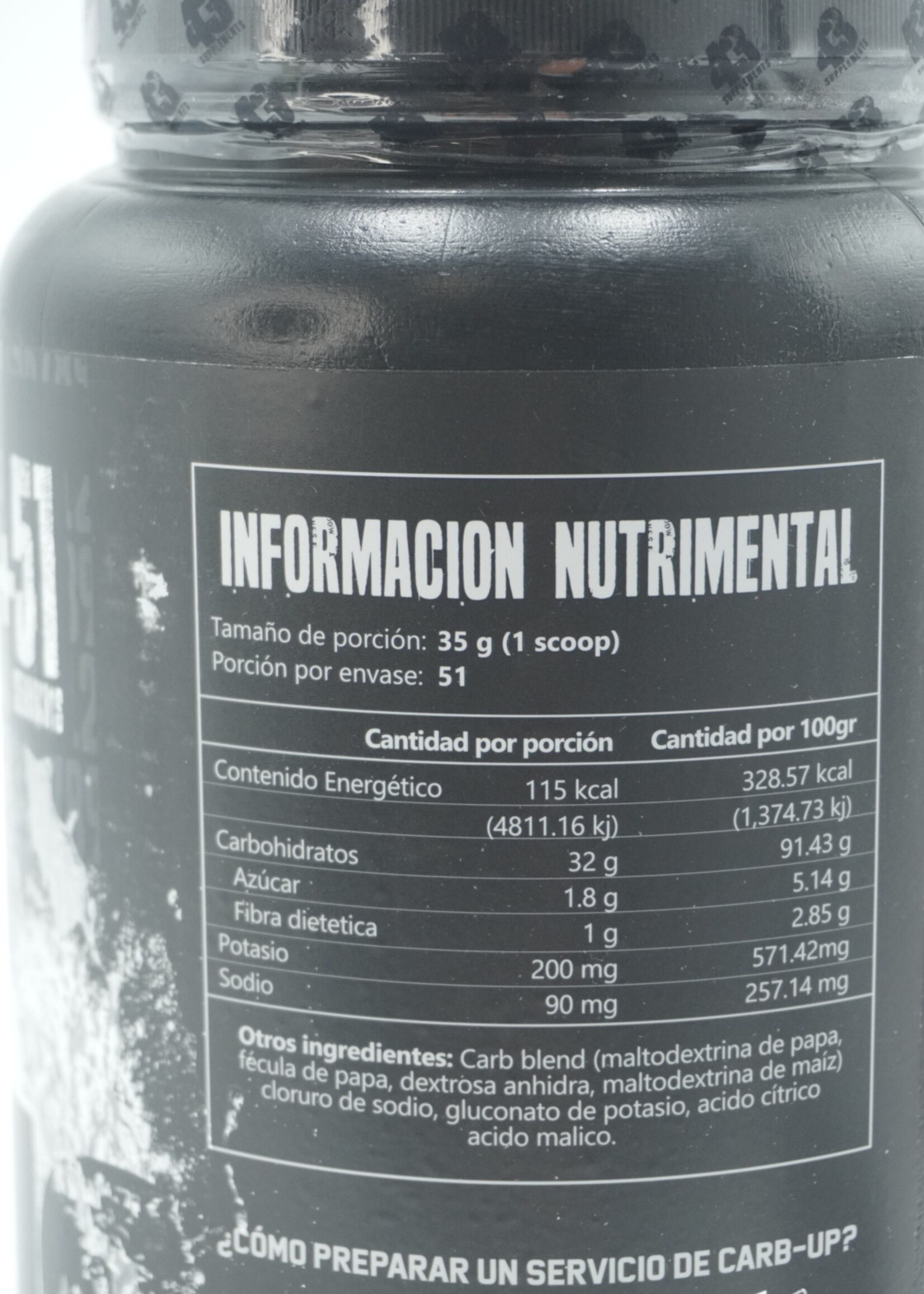 43 CARB UP 43 51 SERV