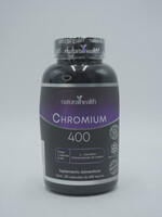 NATURAL HEALTH CHROMIUM NATURAL HEALTH 400 MG/120 CAP