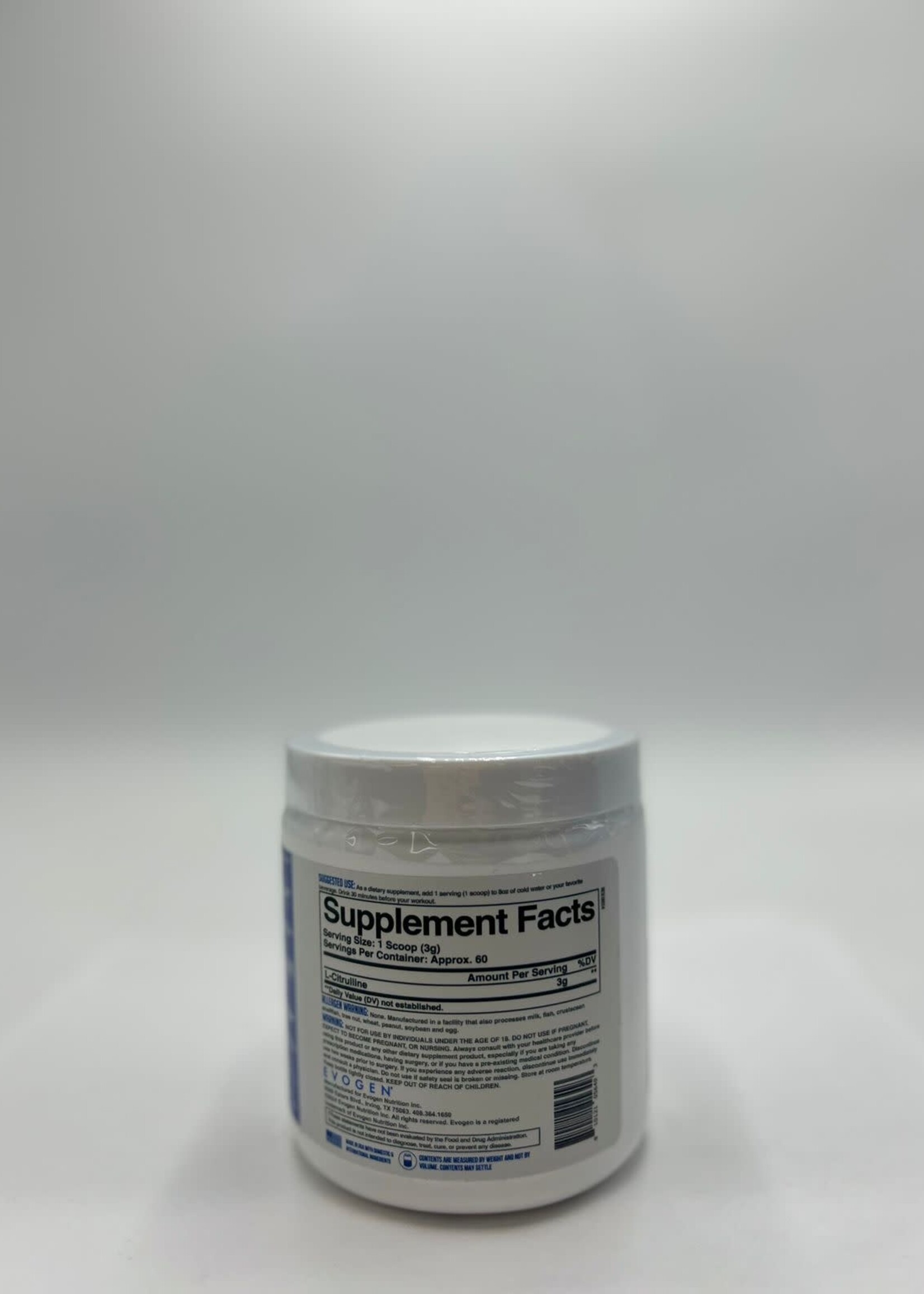 EVOGEN CITRULINA EVOGEN 60 SERV