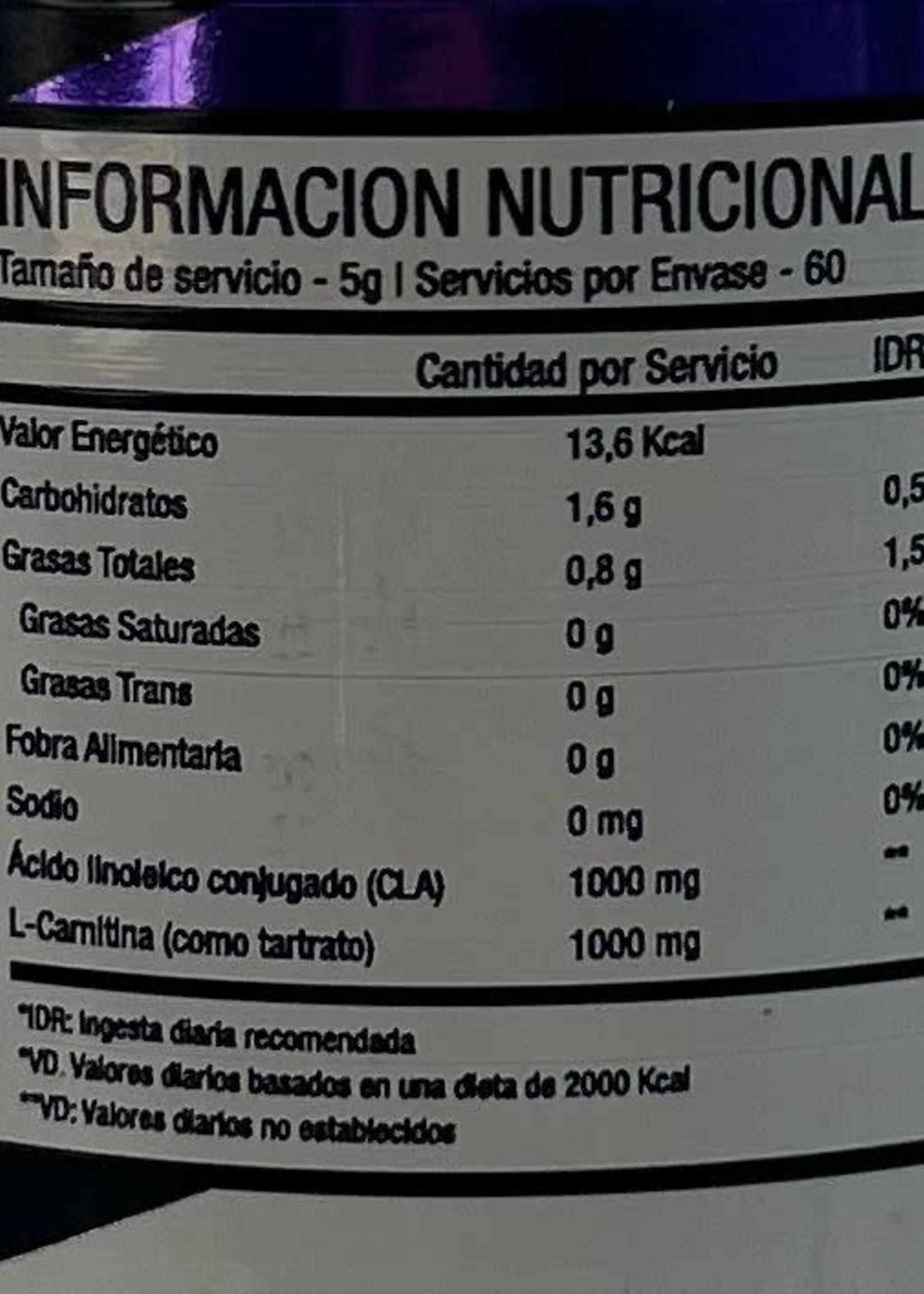 ND EVOLUTION CLA+CARNITINA ND EVOLUTION