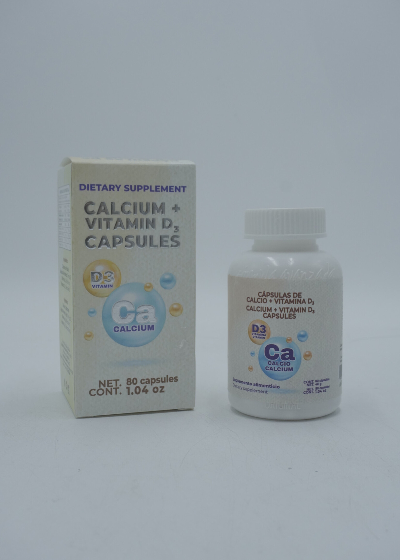 VIDANAT CALCIO Y VITAMINA D3 VIDANAT 80 CAP