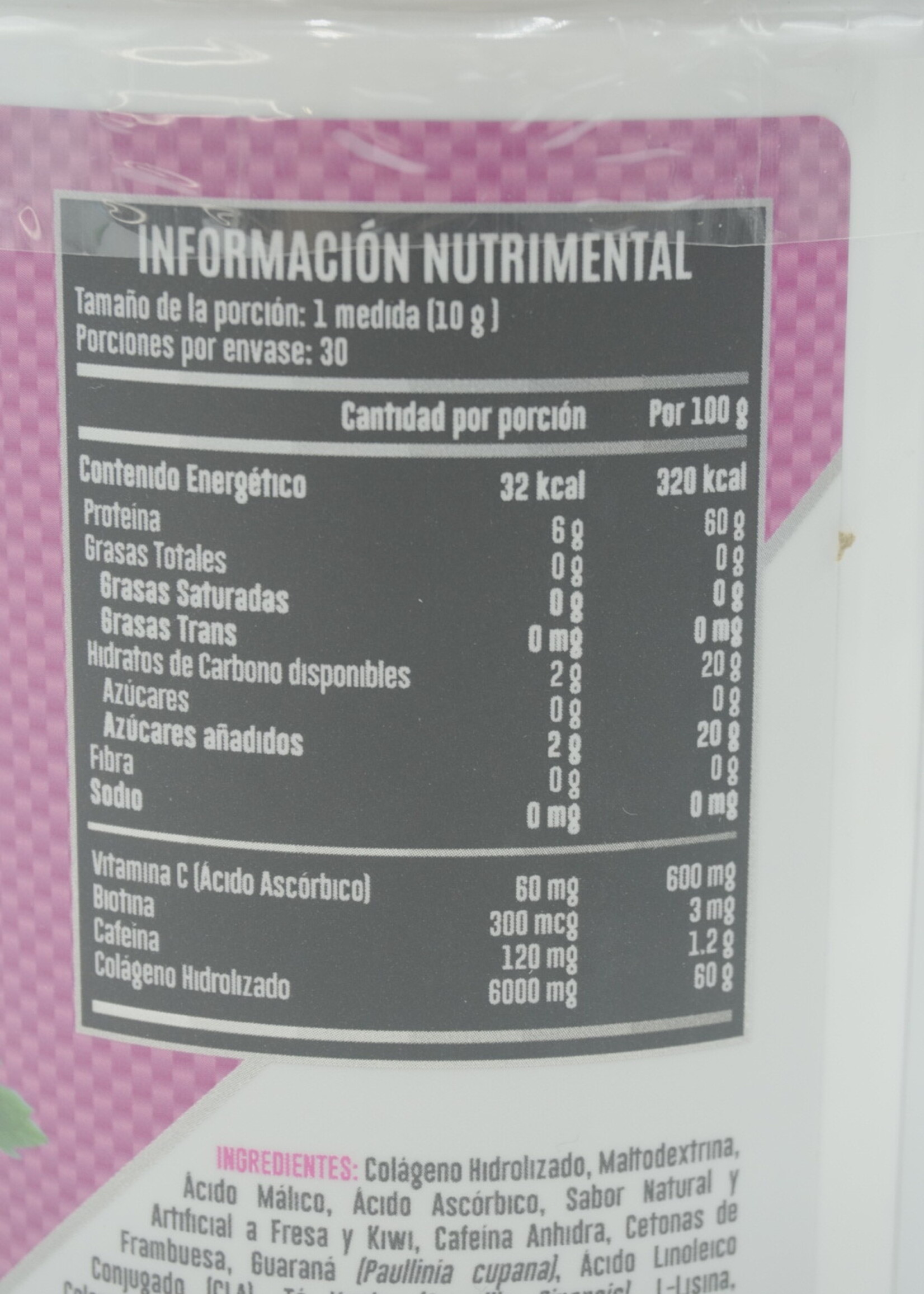 ADVANCE NUTRITION COLAGENO CUTS ELLA