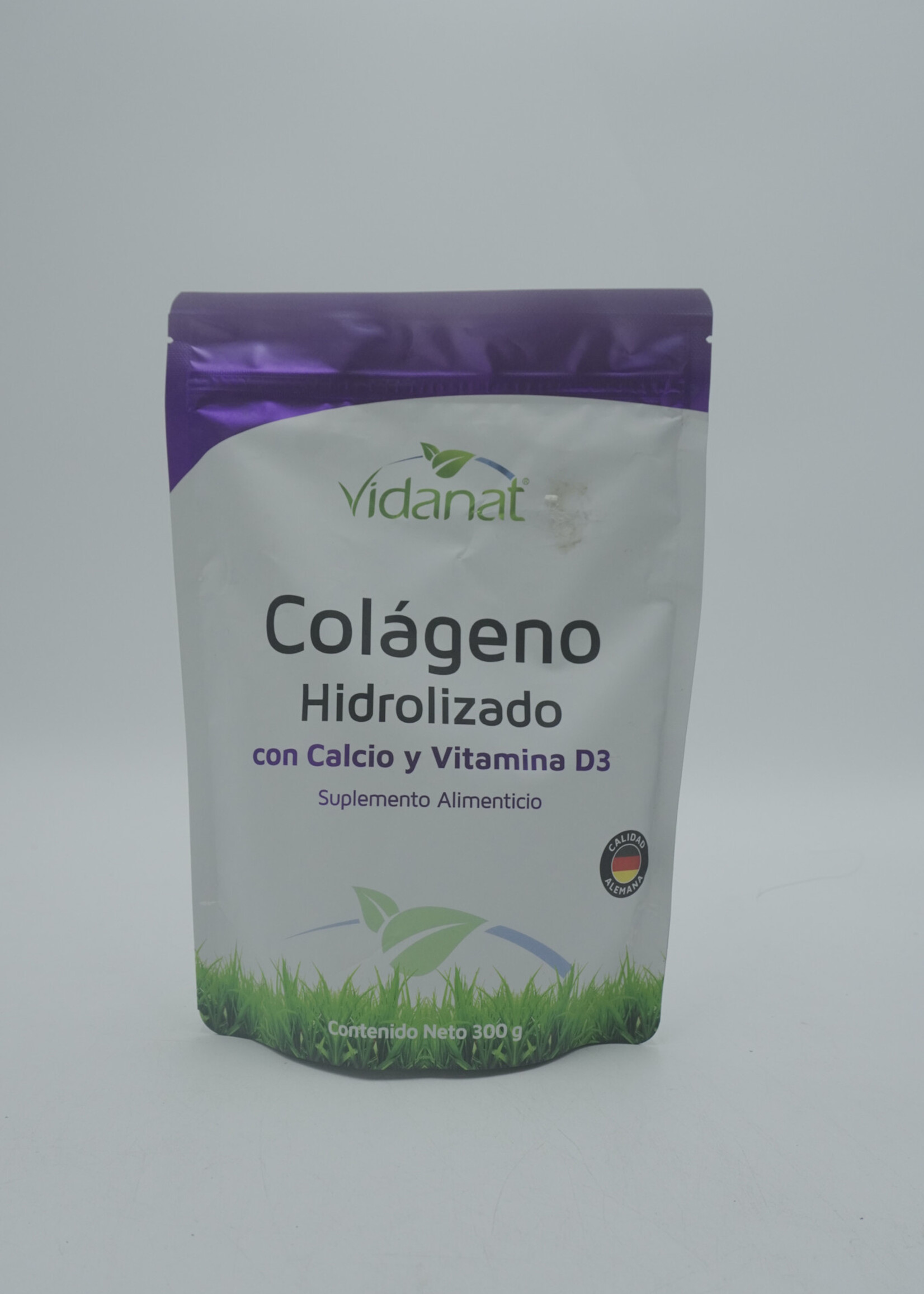 VIDANAT COLAGENO CALCIO Y VITAMINA D3 300 GR/ 15 SERV