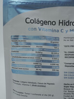 VIDANAT COLAGENO (VIDANAT) VITAMINA C Y MAGNESIO 300 GR/ 15 SERV