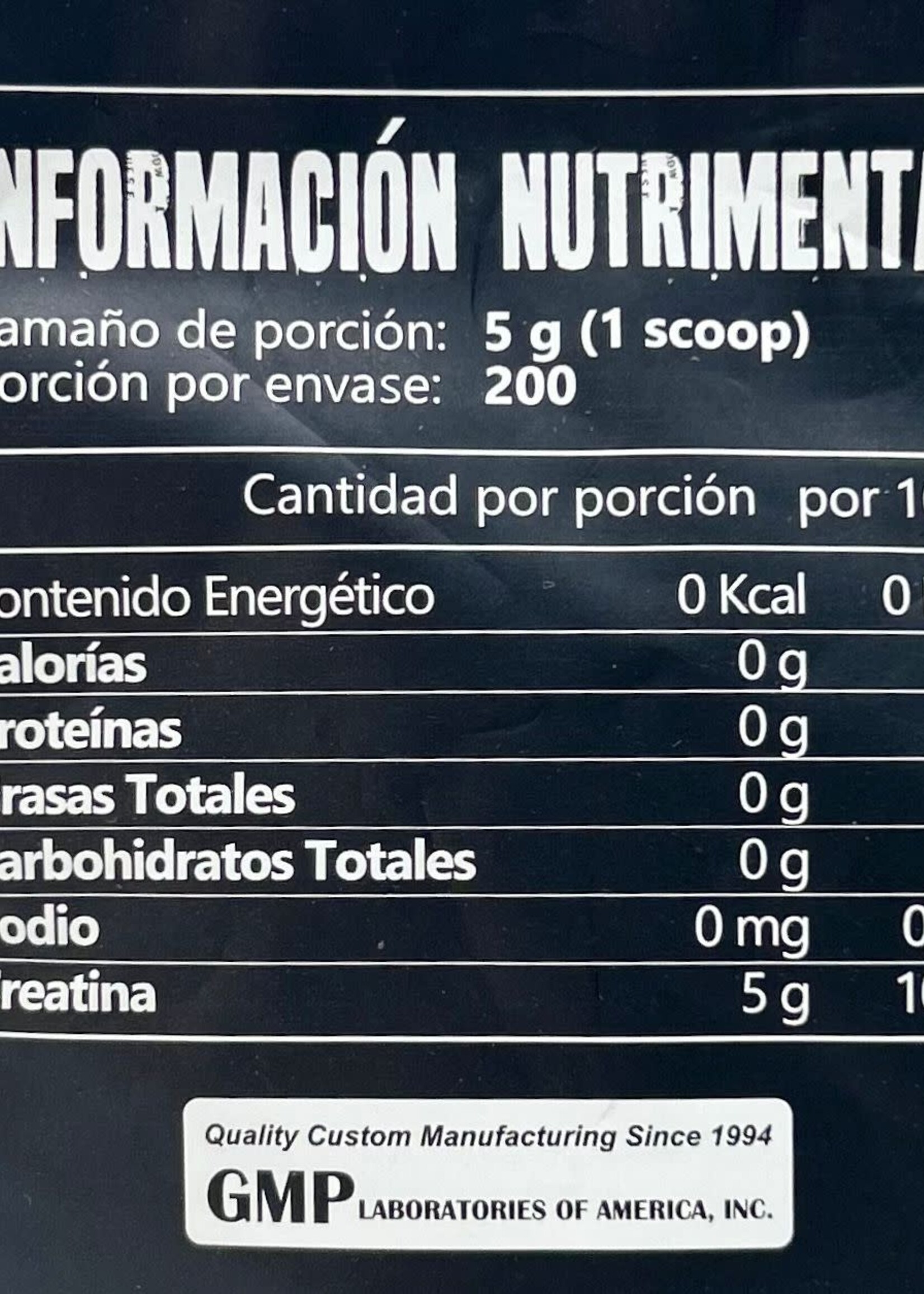 43 BOLSA CREATINA 43 200 SERV