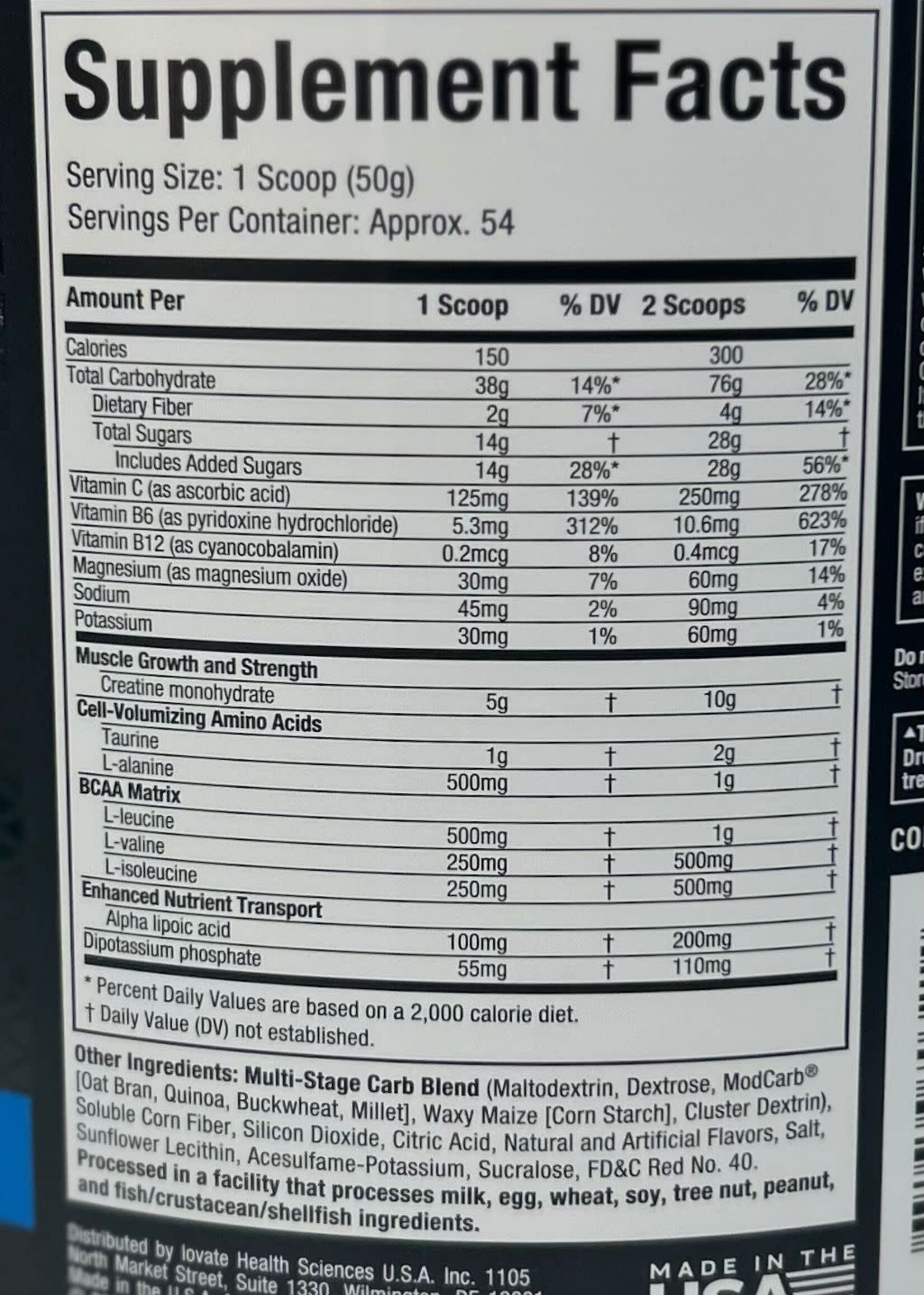 MUSCLETECH CELL TECH 54 SERV FRUIT PUNCH