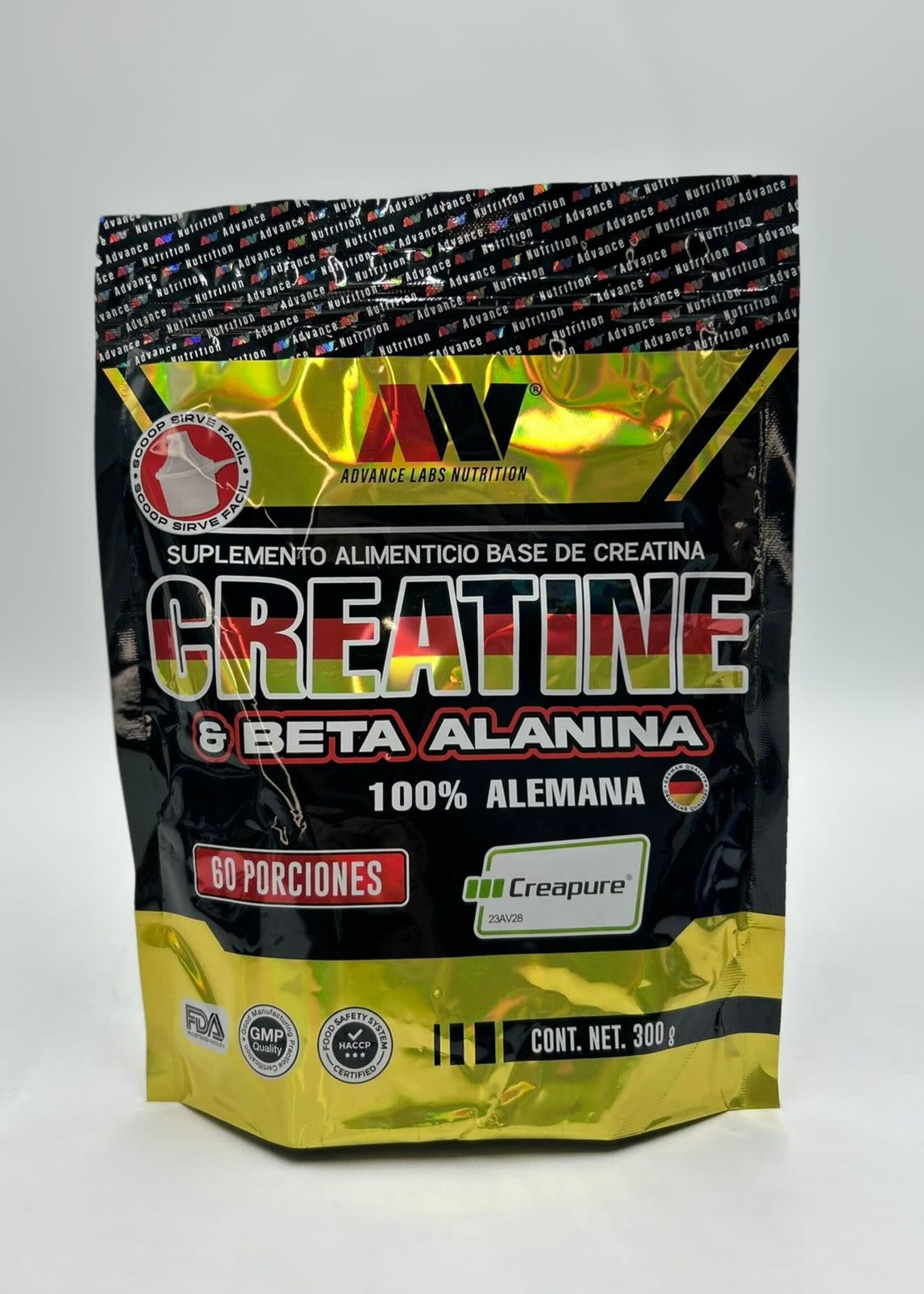 CREATINA & BETA ALANINA 60 SERV