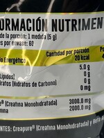 CREATINA & BETA ALANINA ADVANCE 60 SERV