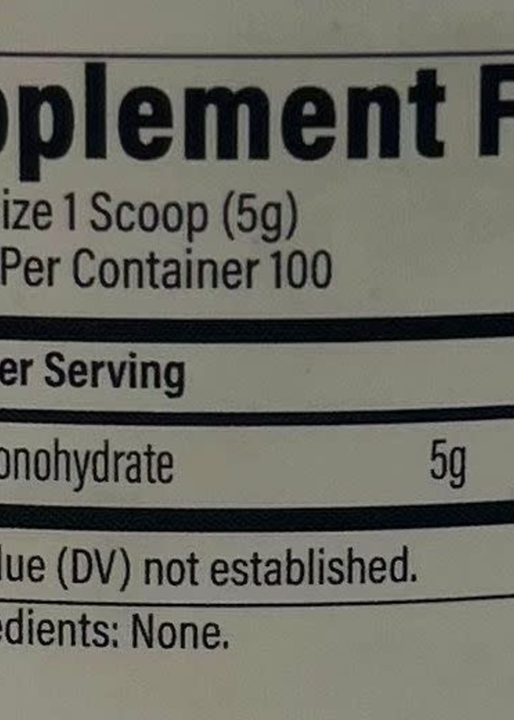 RAW CREATINA RAW 100 SERV