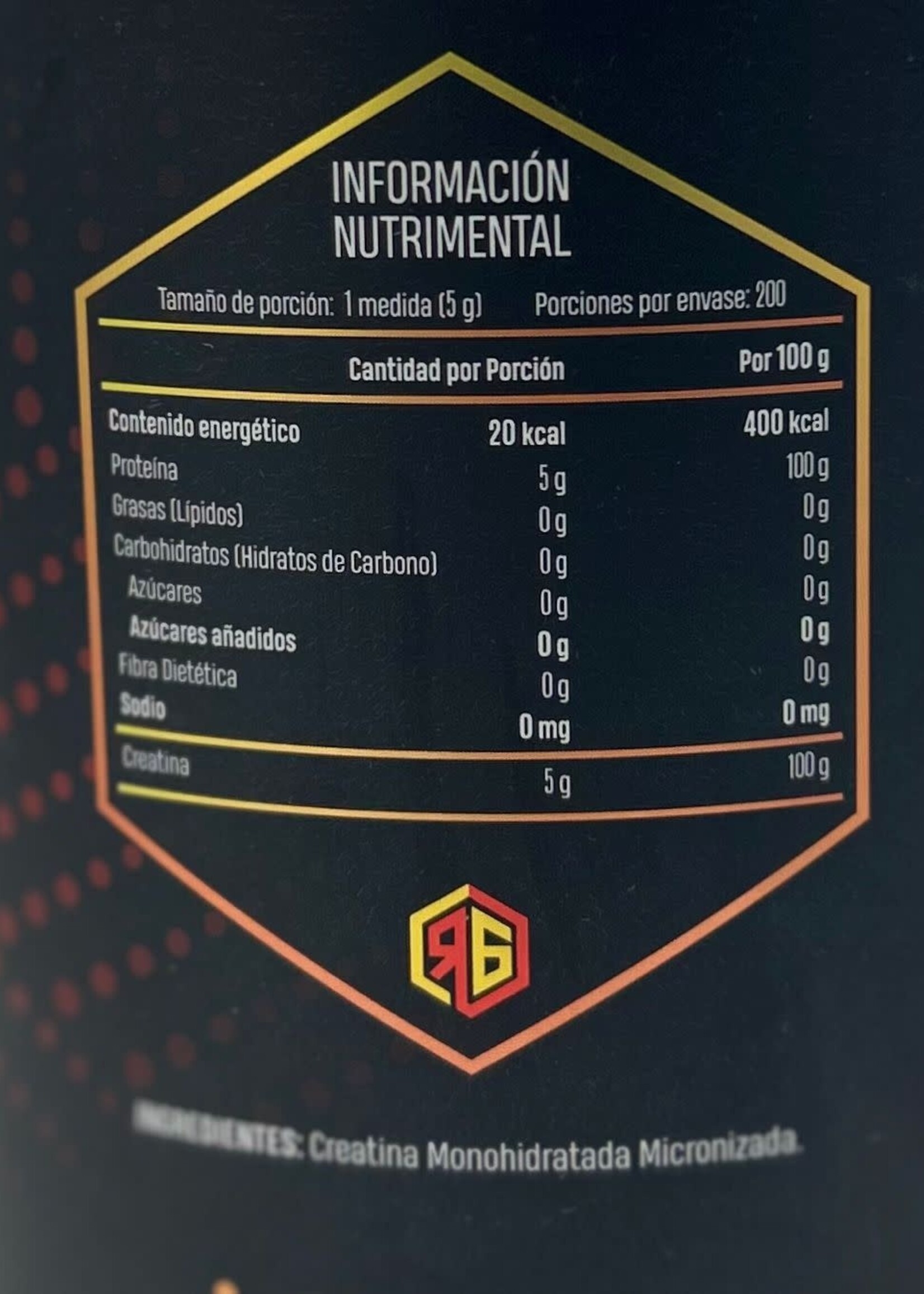 REDGOLD CREATINA REDGOLD