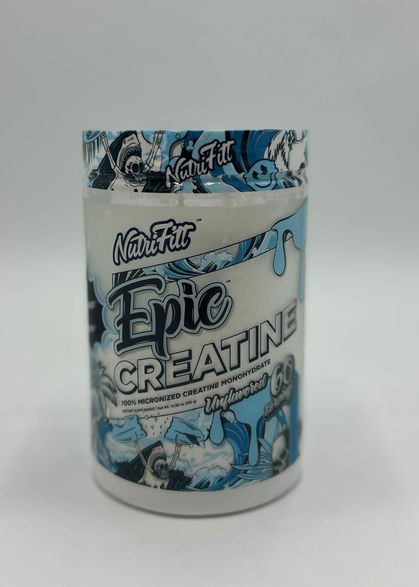 NUTRIFIT EPIC CREATINE 60 SERV SIN SABOR