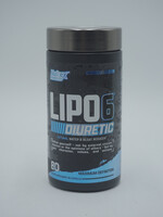 NUTREX LIPO 6 BLACK DIURETIC 20 SERVICIOS 80 CAP