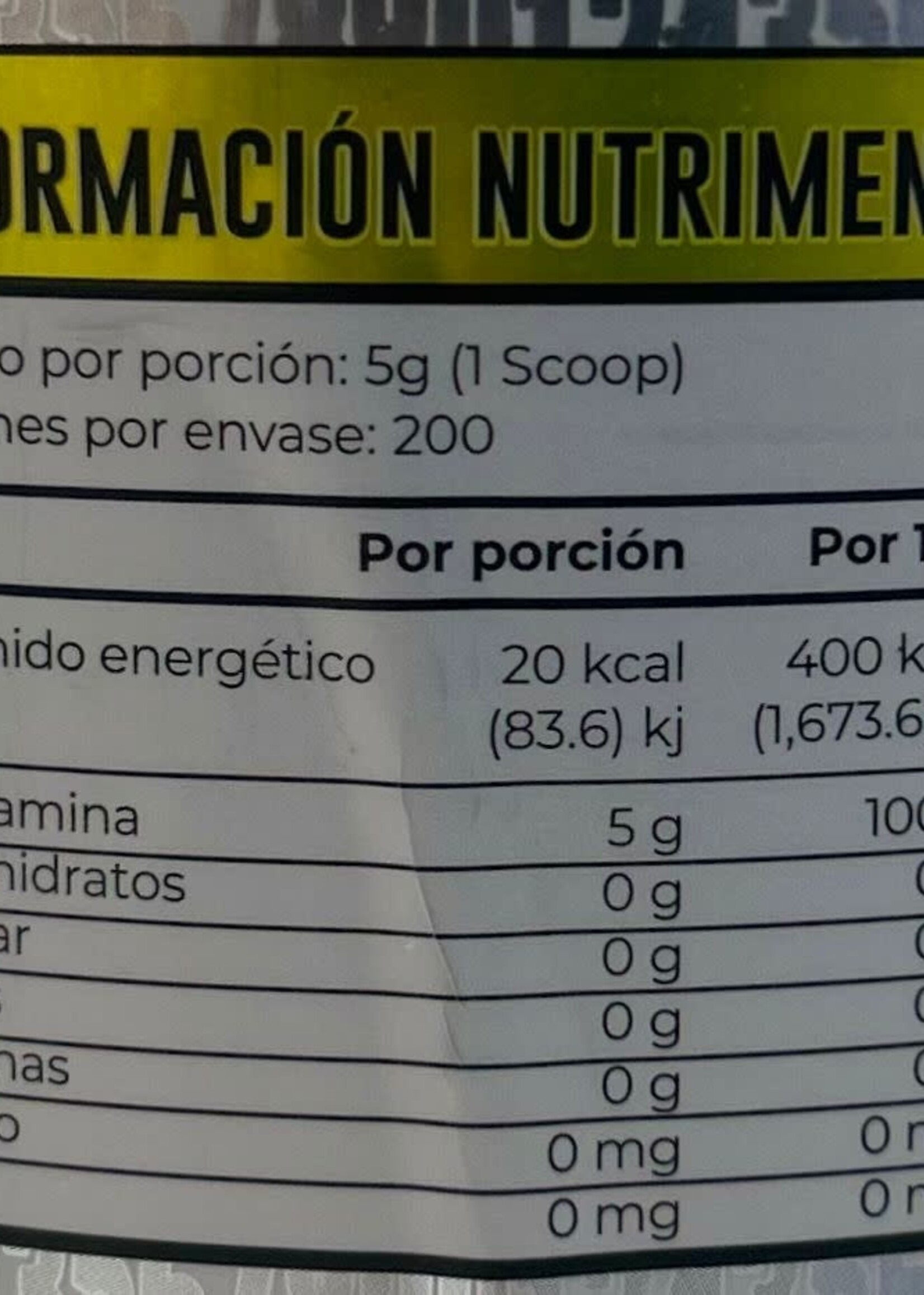 43 GLUTAMINA 43