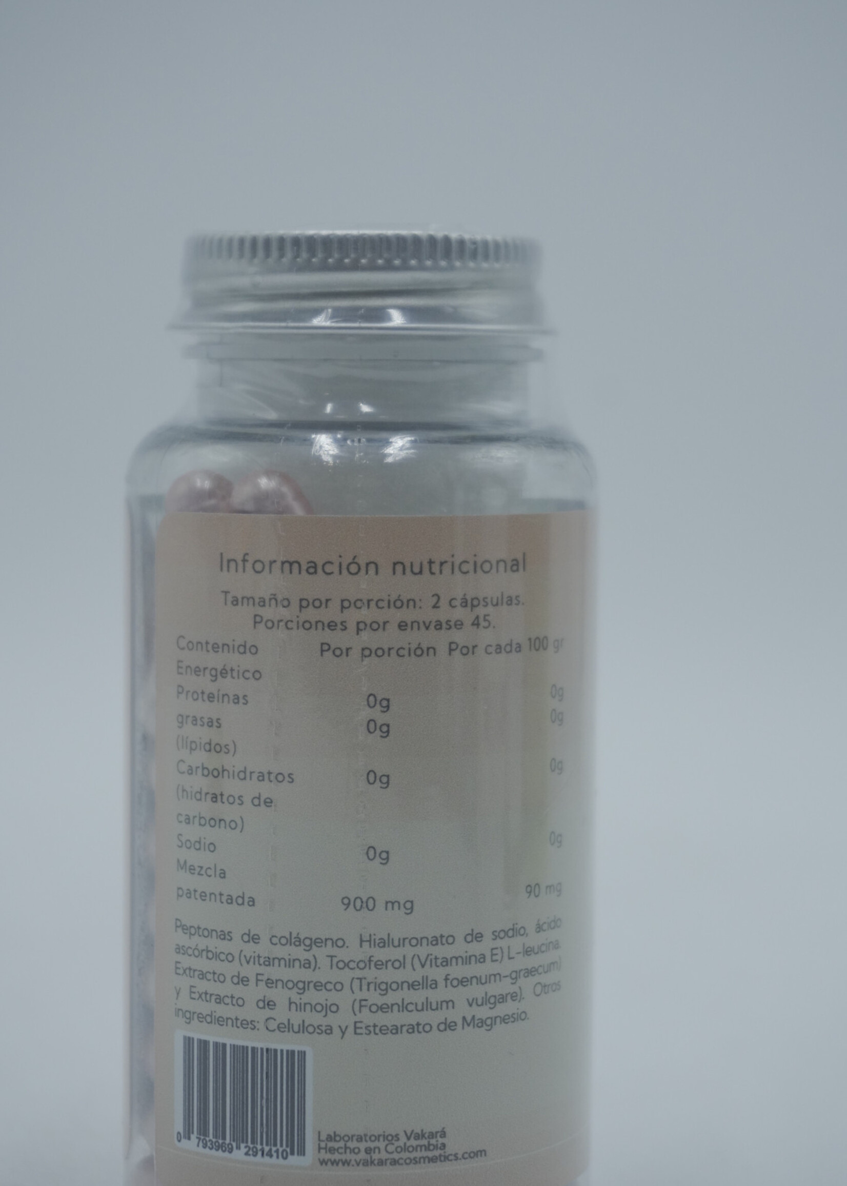 VAKARA GLUPEK GLUTEO PEPTONAS 90 CAPS 45 SERV