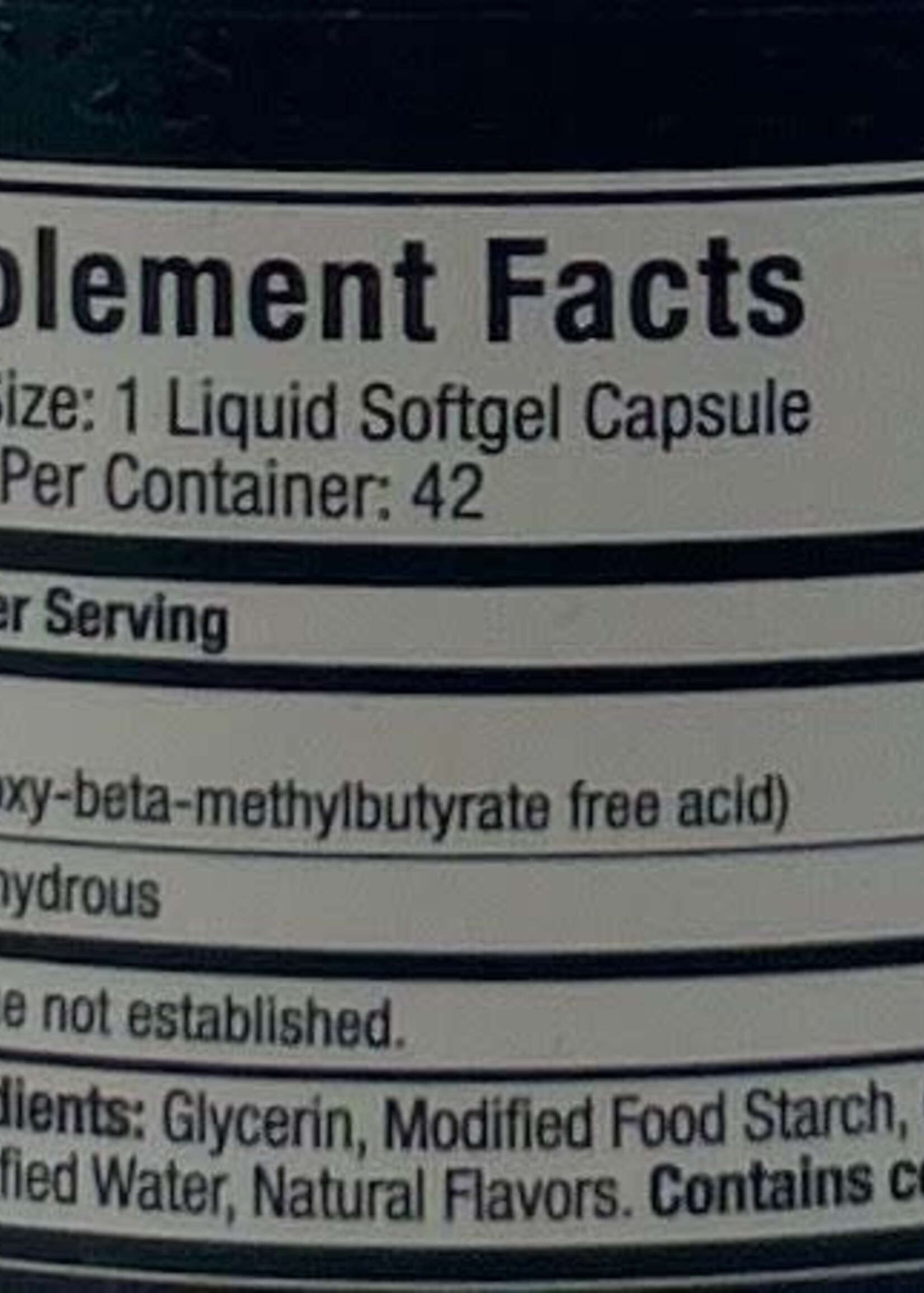 MUSCLETECH CLEAR MUSCLE MUSCLETECH 42 SOFTGELS