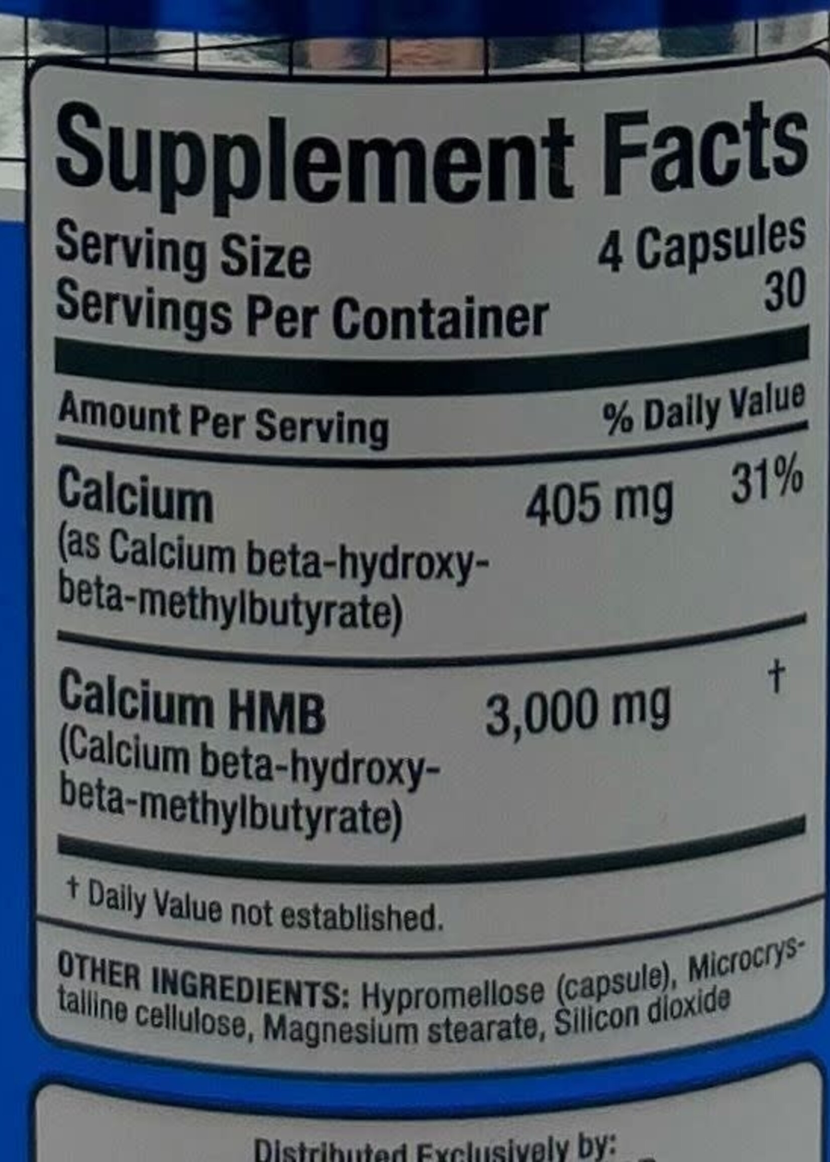 ALLMAX HMB ALLMAX 120 CAP