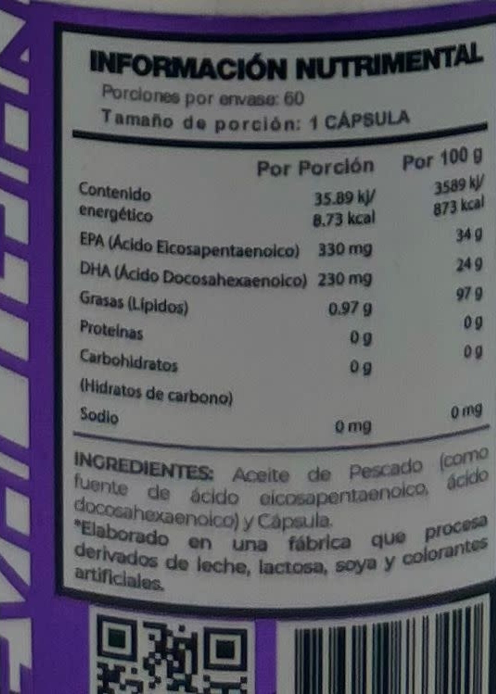 ND EVOLUTION OMEGA 3 ND EVOLUTION 60 SERV