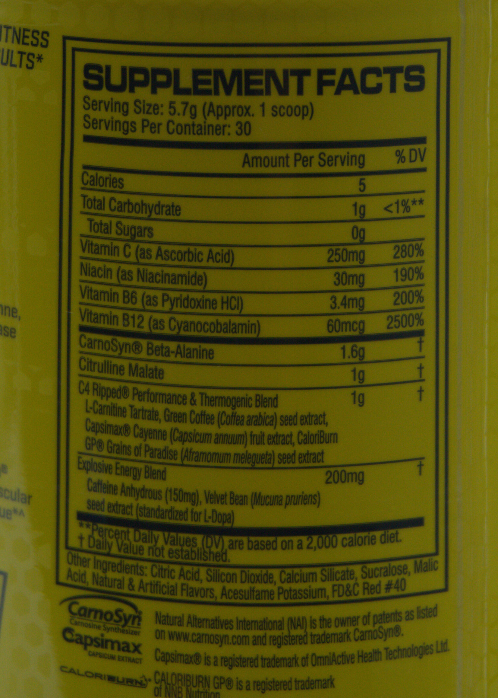 CELLUCOR C4 RIPPED
