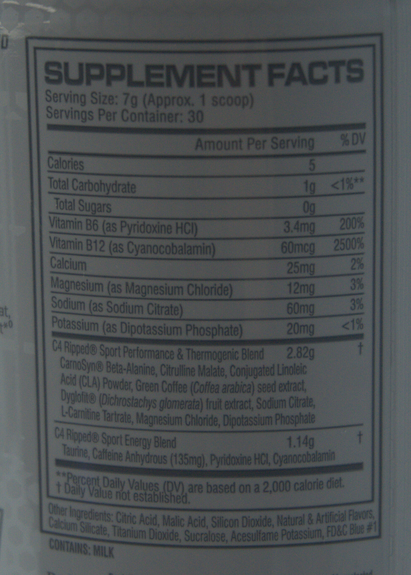 CELLUCOR C4 RIPPED SPORT