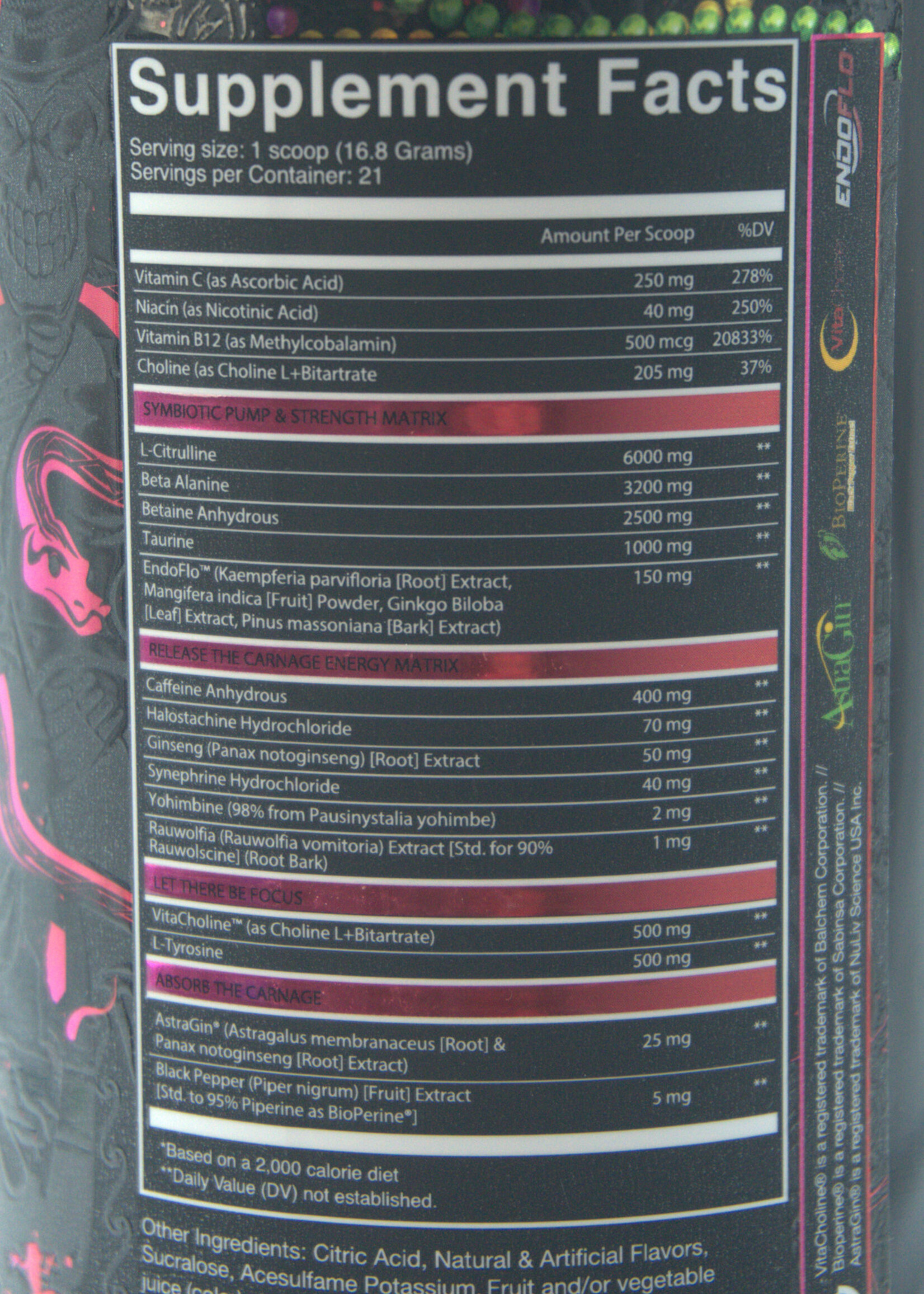 NUTRIFIT CARNAGE NUTRIFIT