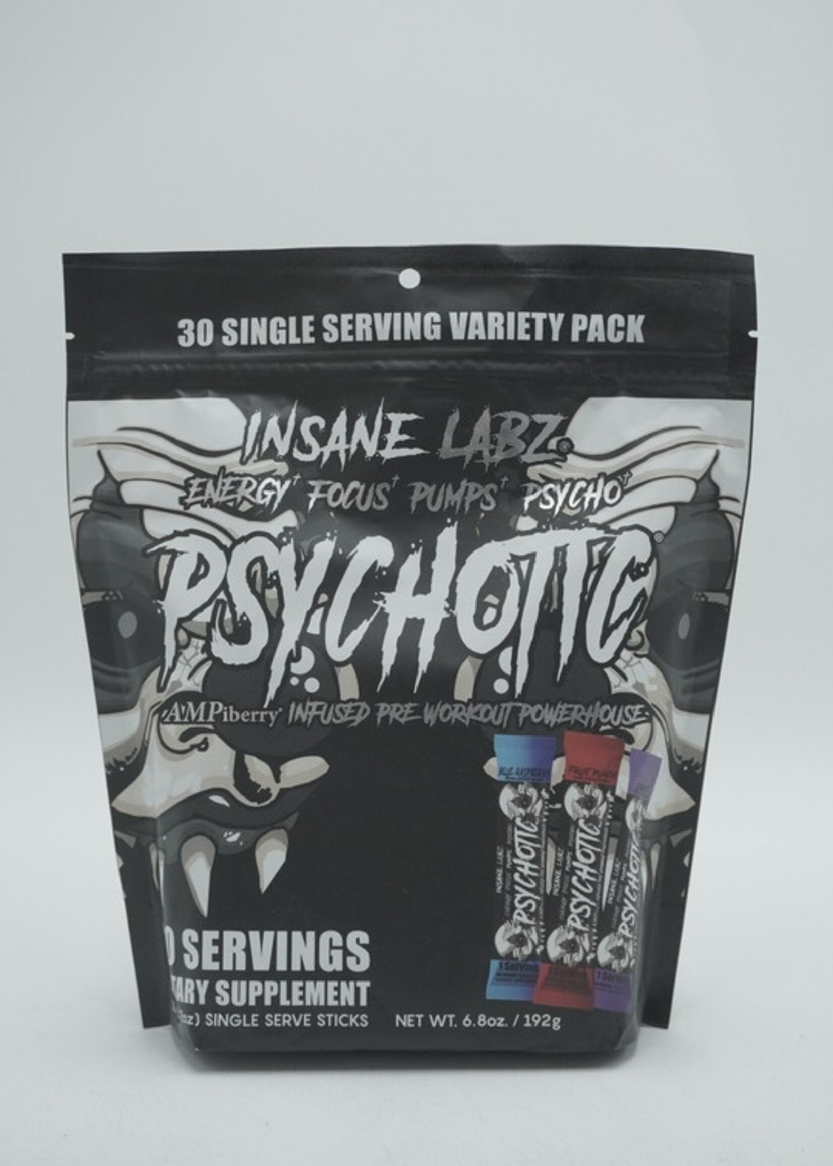 INSANE LABZ PSYCHOTIC BLACK BAG 30 STICKS