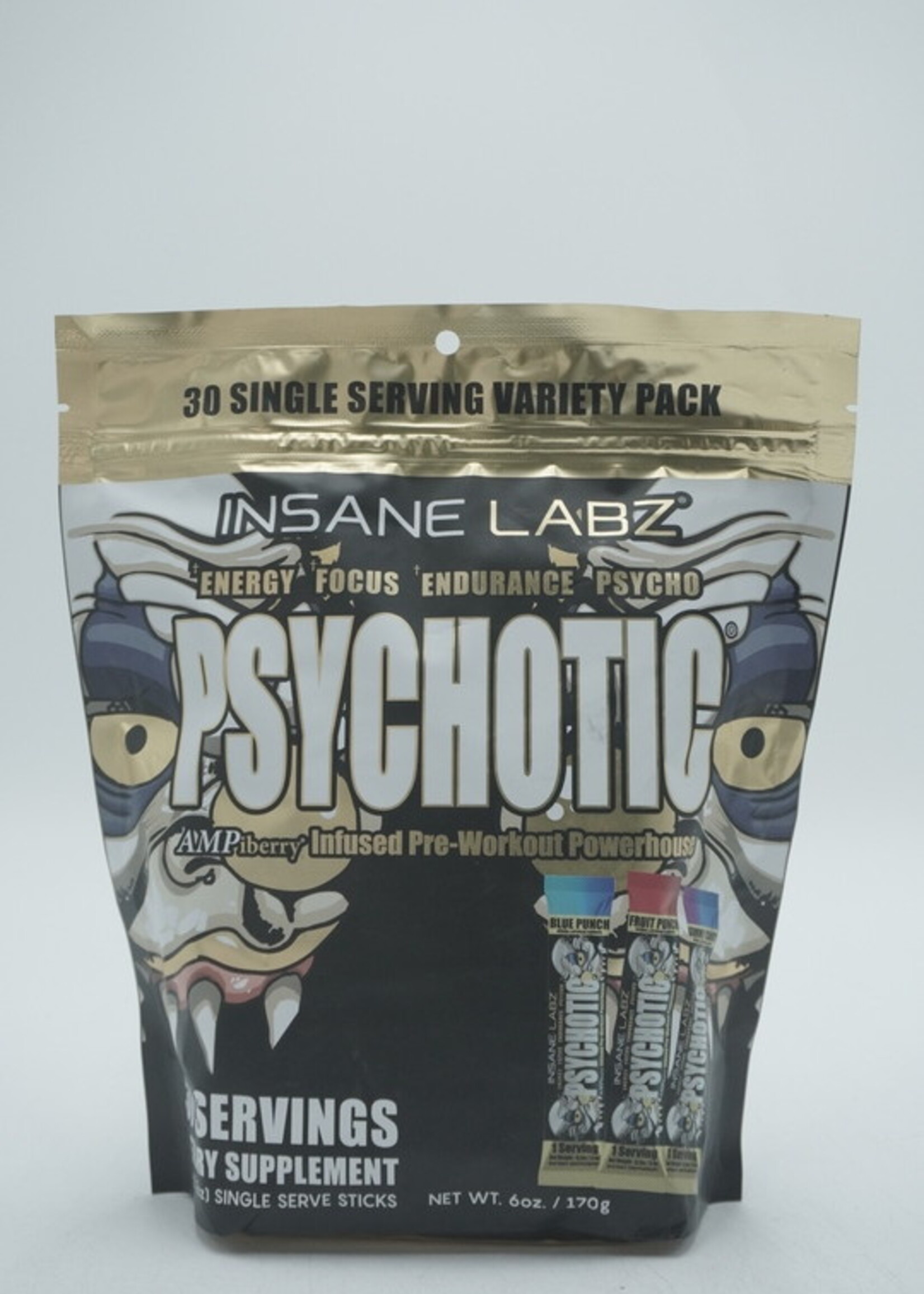 INSANE LABZ PSYCHOTIC GOLD BAG 30 STICK VARIADO