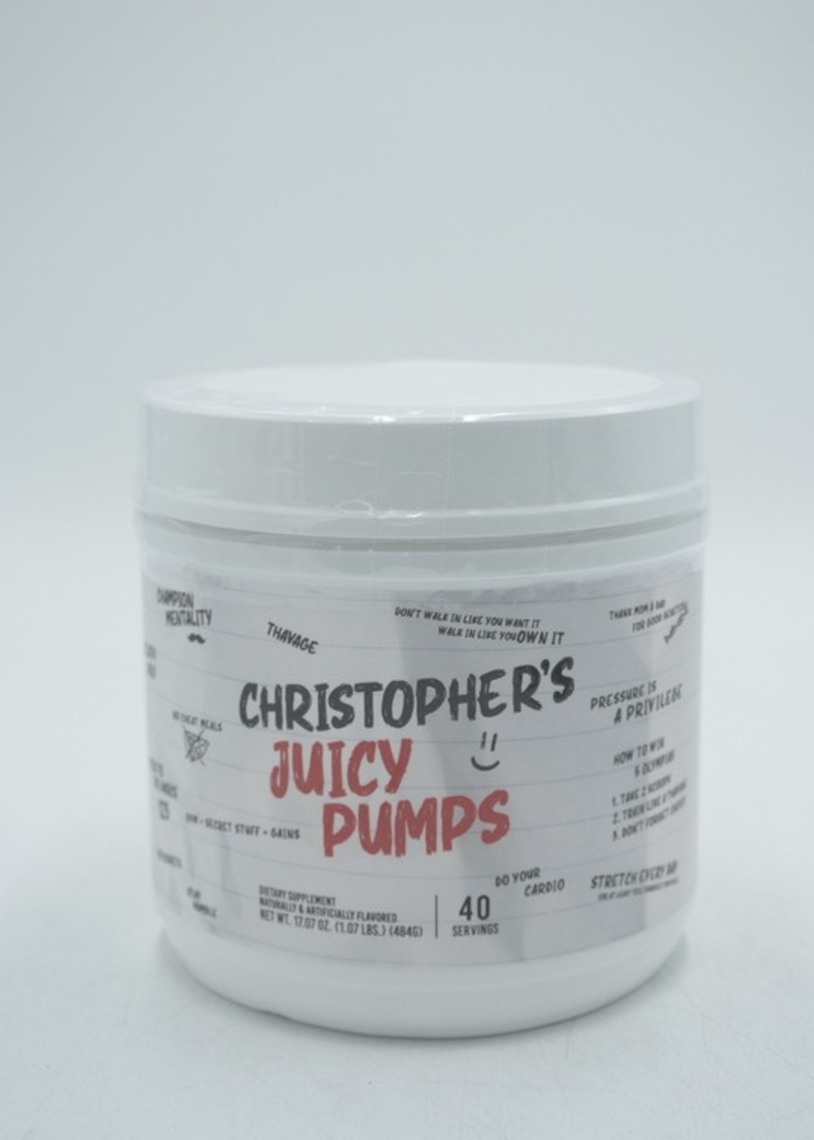 RAW RAW CHRISTOPHER JUICY PUMP 40 SERV NATURAL