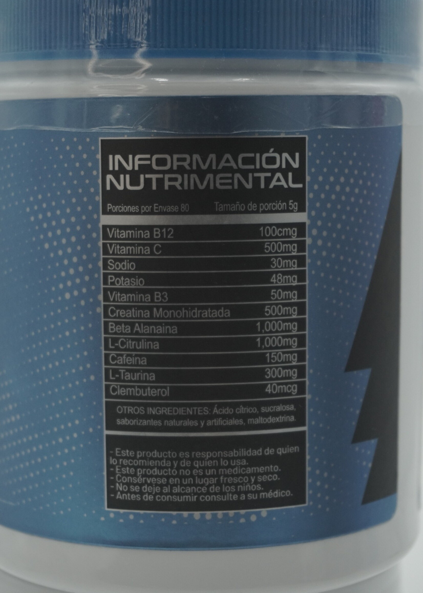 BLUE SHOCK NITRIC 2.0 + CLEMBU