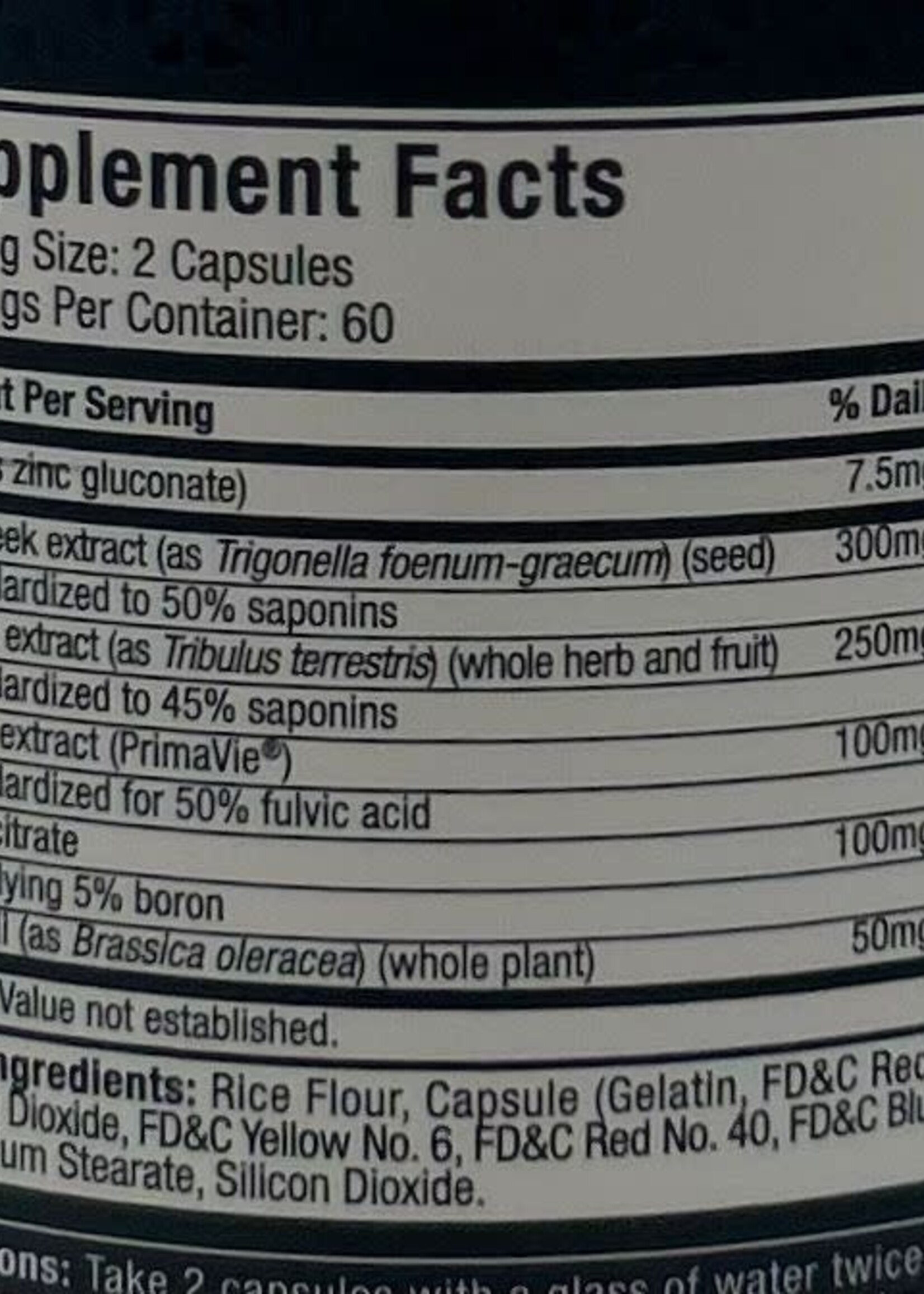 MUSCLETECH ALPHA TEST MUSCLETECH 120 CAP