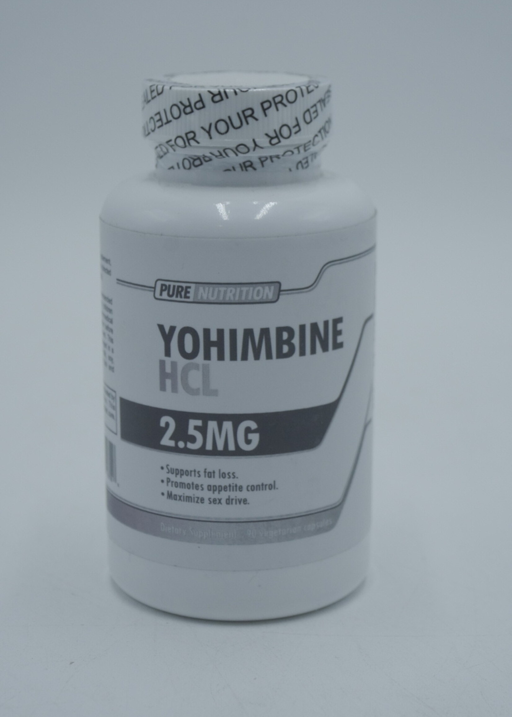 PURE NUTRITION YOHIMBINE PURE NUTRITION 2.5 MG 90 CAP