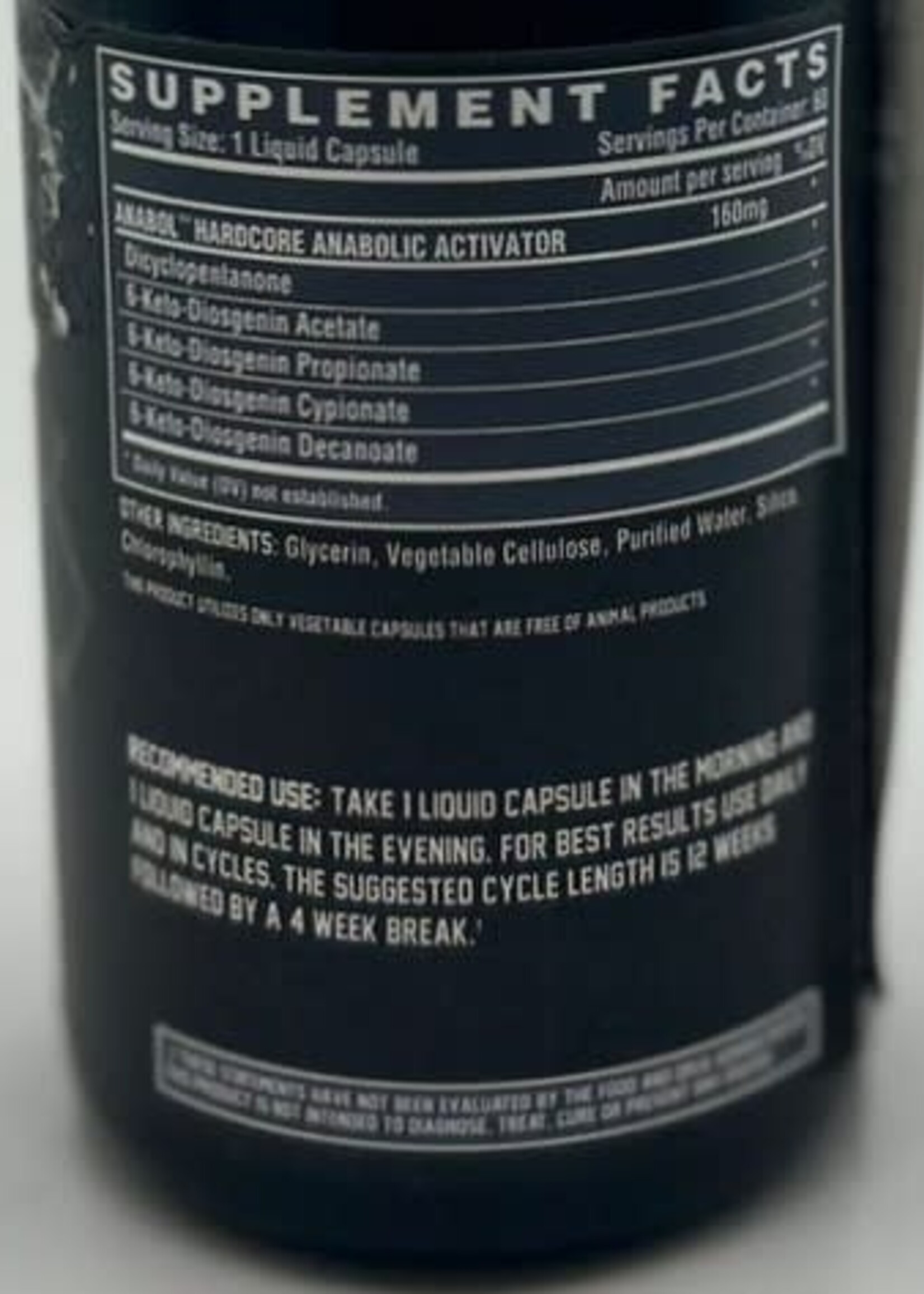 NUTREX ANABOL HARDCORE NUTREX 60 CAP