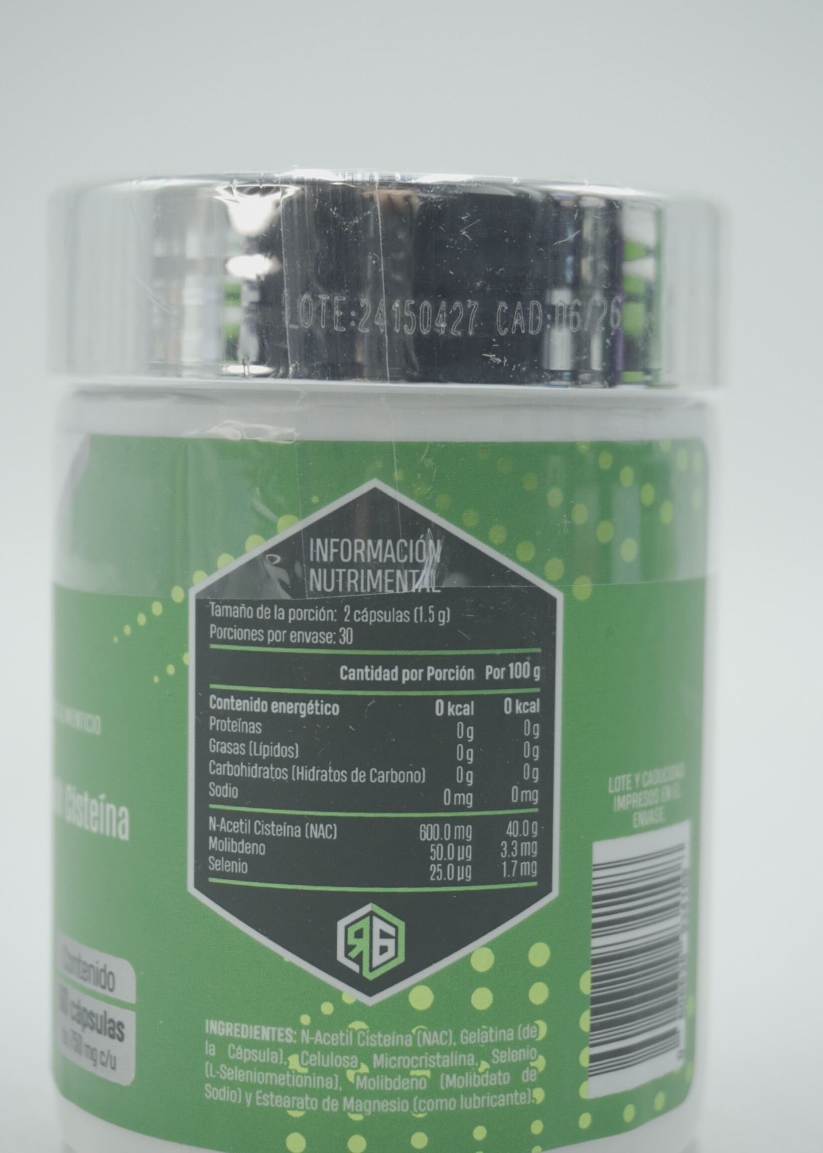 REDGOLD NAC RED GOLD 750 MG 60 CAP