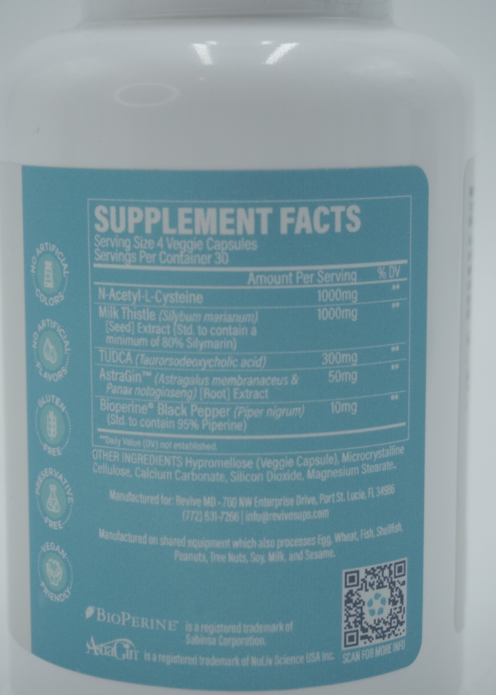 REVIVE REVIVE LIVER 120 CAP