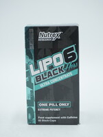 NUTREX LIPO 6 BLACK HERS CHL *VIEJA PRESENTACIÓN* 60 CAP
