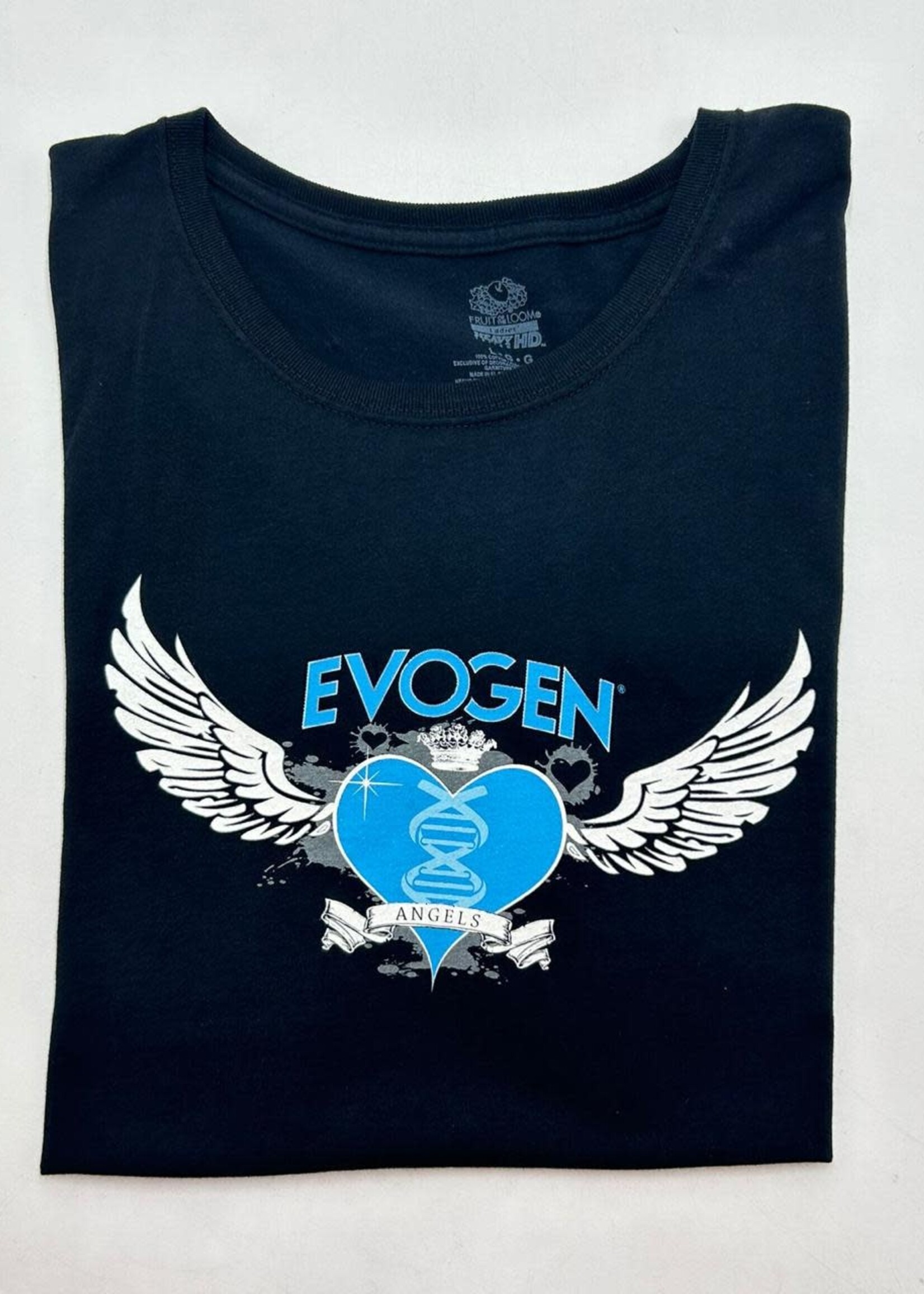 EVOGEN PLAYERA ANGELS EVOGEN L NEGRO