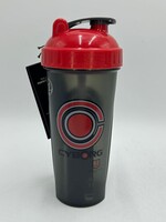 PERFORMA SHAKER CYBORG 800 ML NEGRO CON ROJO
