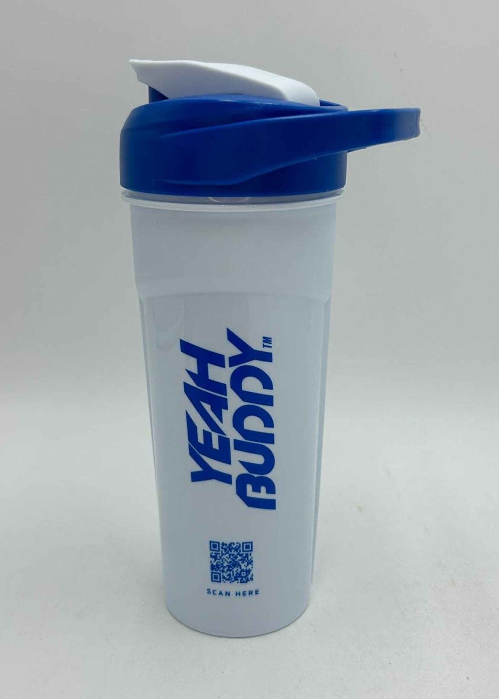 RONNIE COLEMAN SHAKER YEAH BUDDY 700 ML BLANCO LETRAS AZULES
