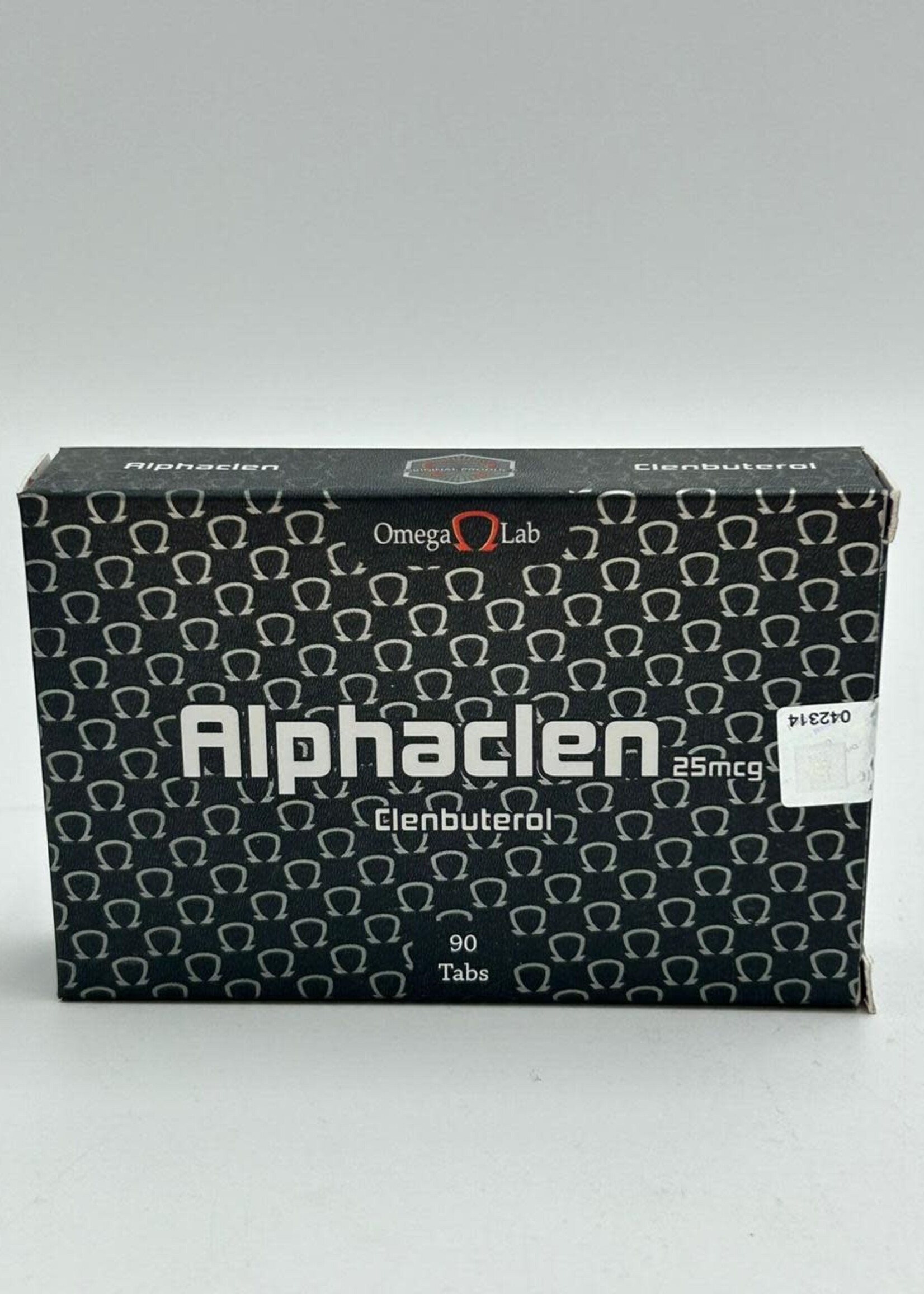 OMEGA LAB ALPHACLEN OMEGA (Clenbuterol) LAB 25 MCG/90 TAB