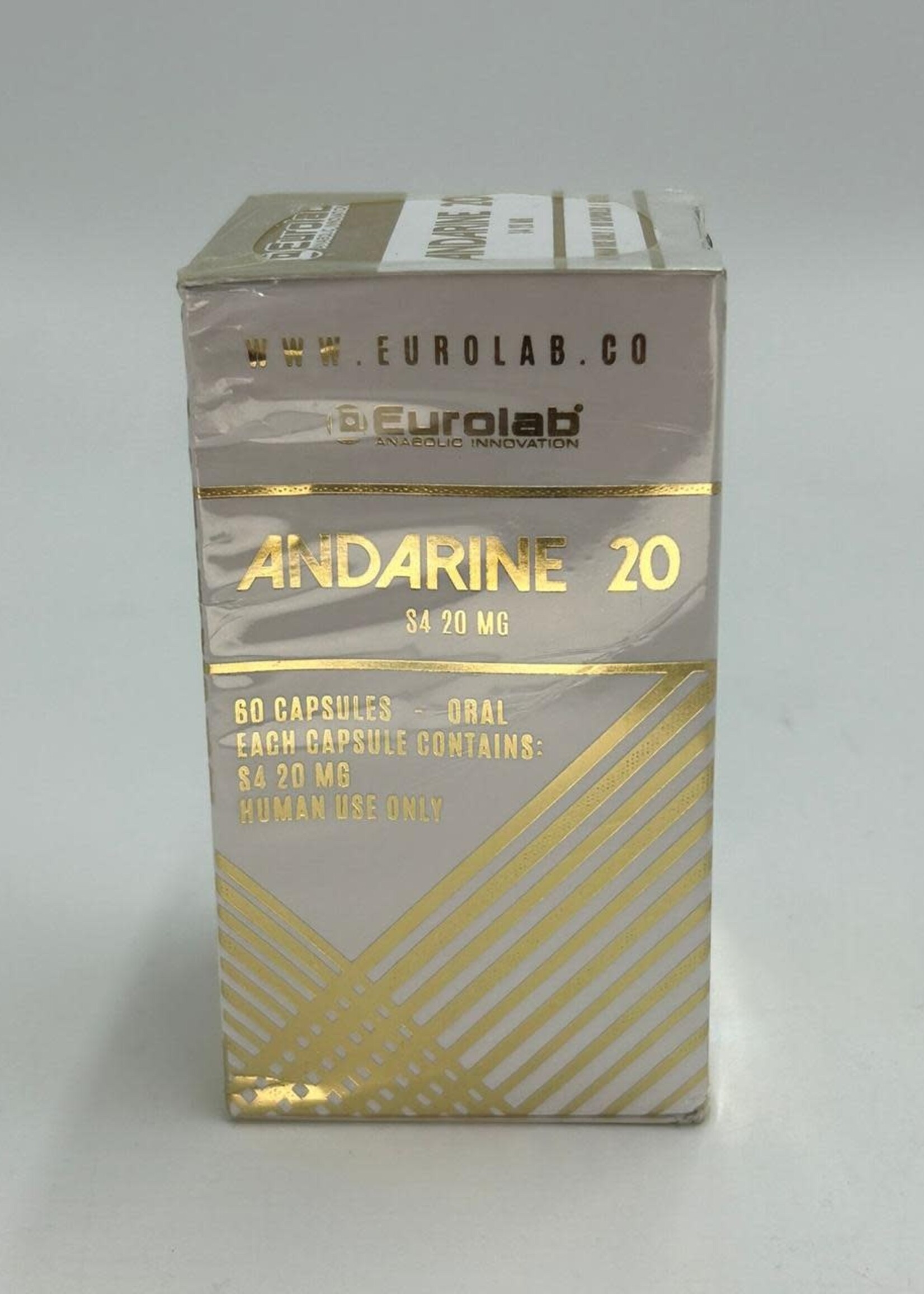 EUROLAB ANDARINE EUROLAB 20 MG/60 CAP