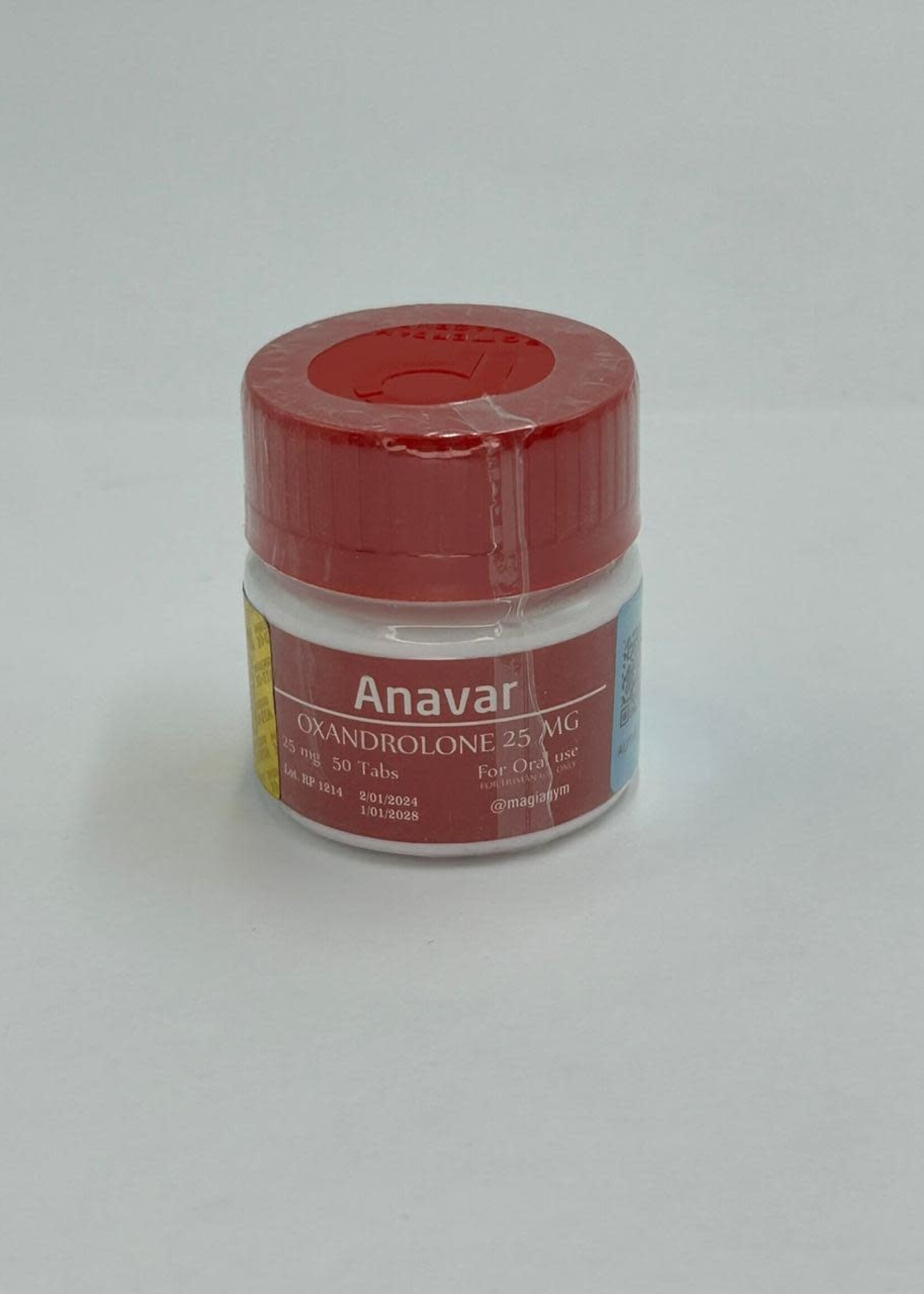 ROTTERDAM OXANDROLONA ANAVAR 25 MG 50 TAB ROTTER