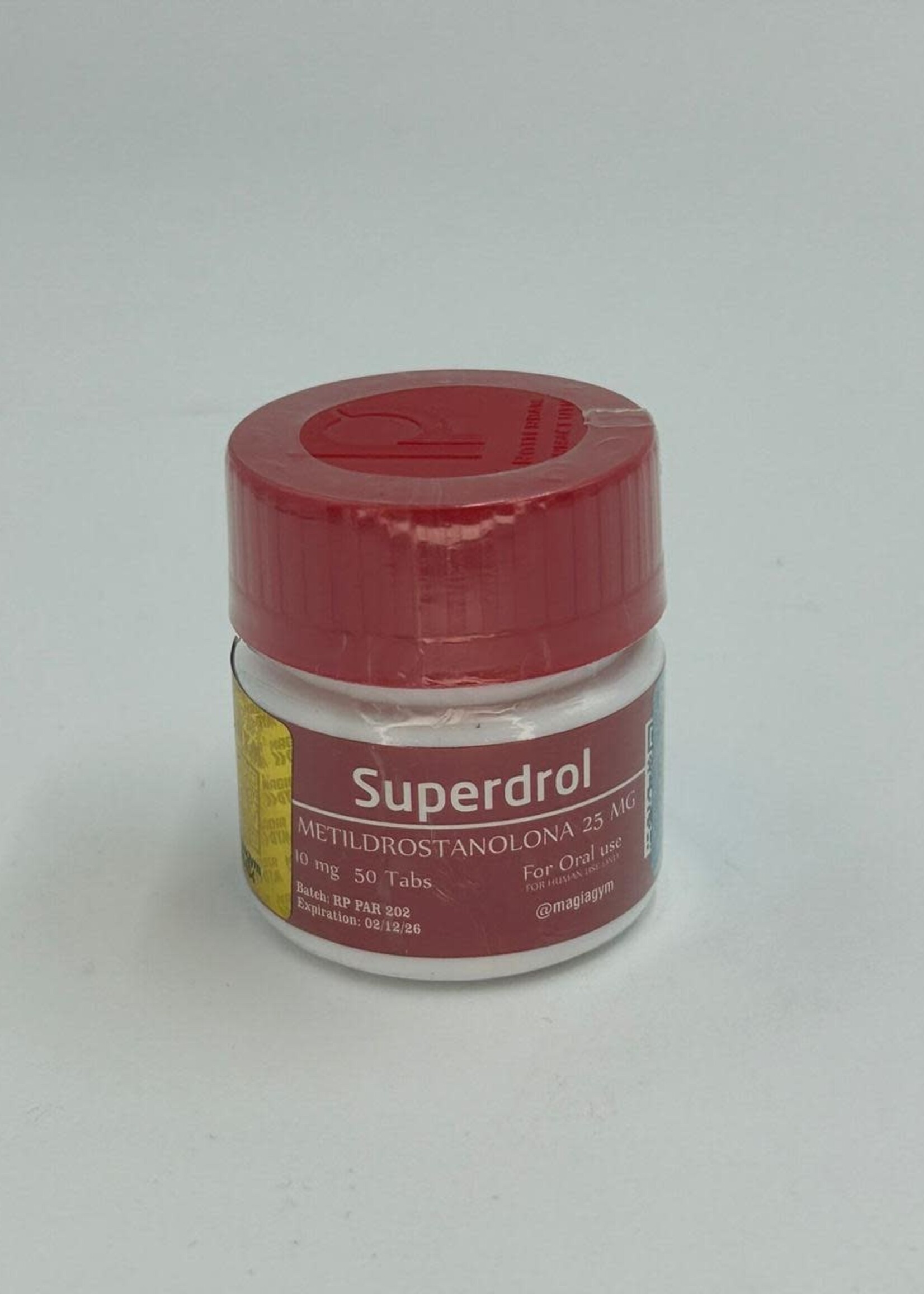 ROTTERDAM SUPERDROL ROTTERDAM 10 MG 50 TAB
