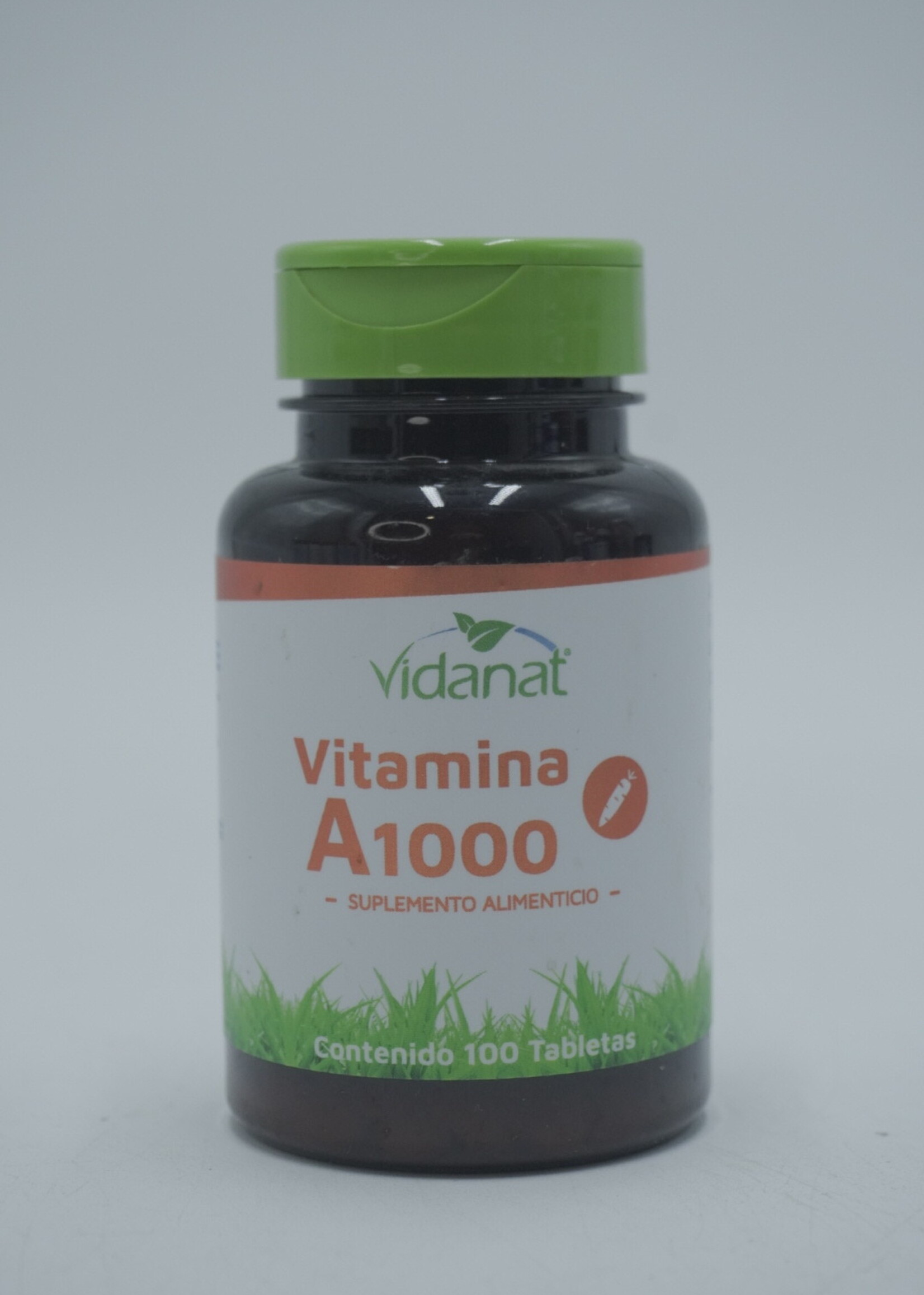 VIDANAT VITAMINA A 1000 MG 100 TAB VIDANAT