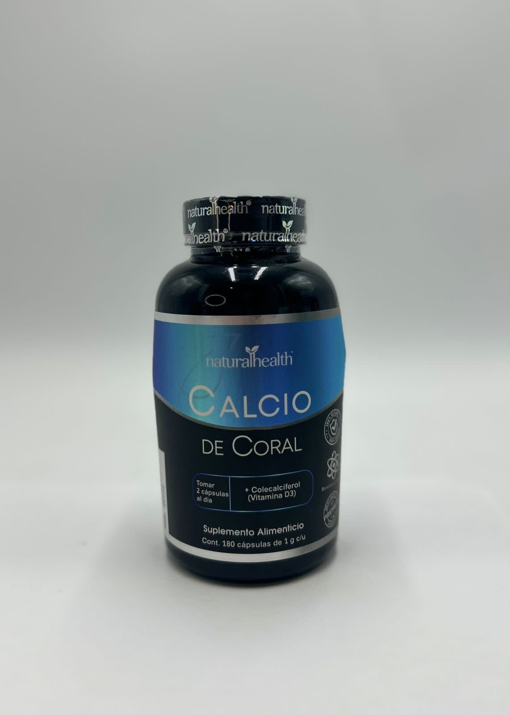 NATURALHEALTH CALCIO DE CORAL Y VITAMINA D3 NATURAL HEALTH 180 CAP