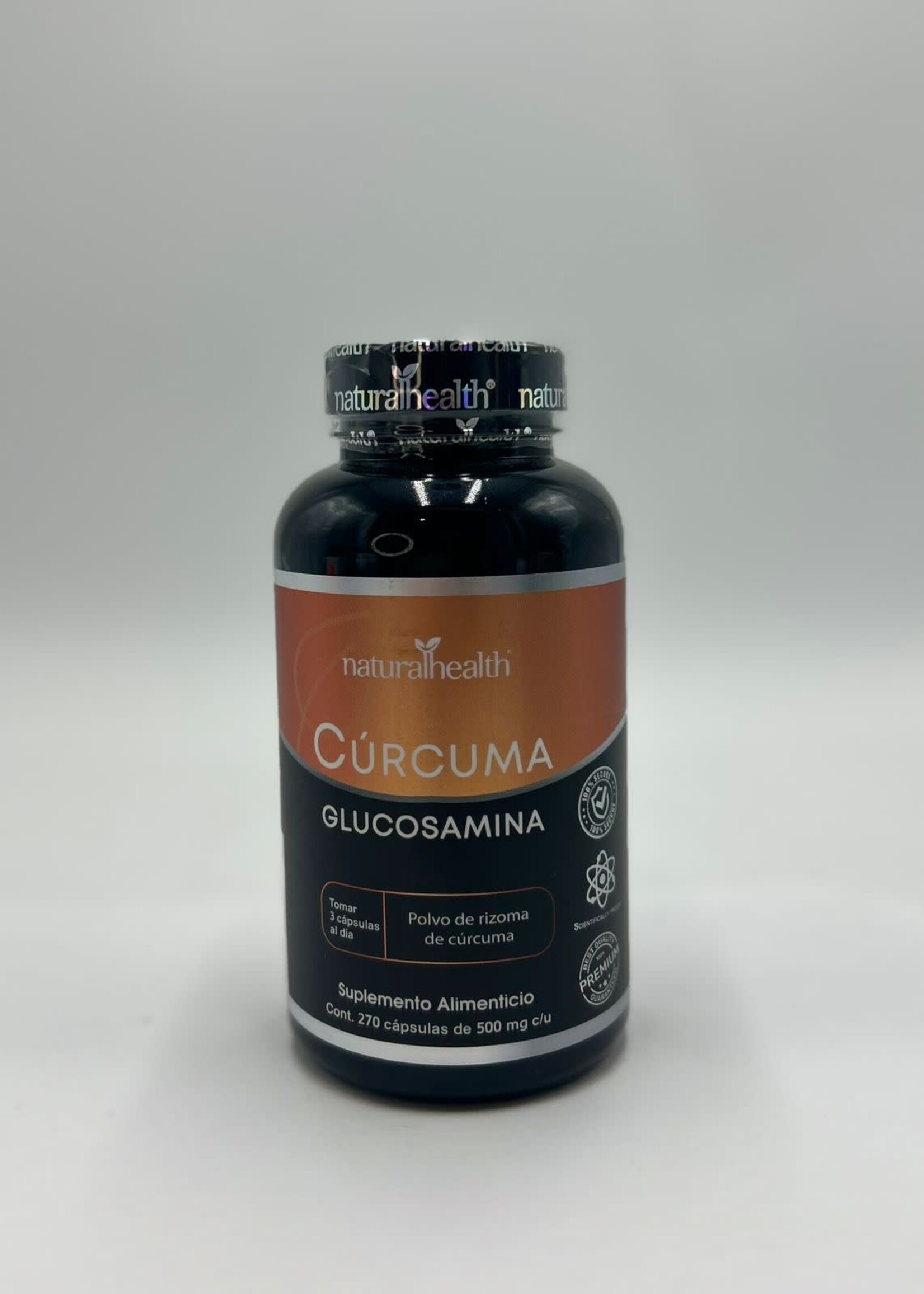NATURAL HEALTH CURCUMA GLUCOSAMINE 270 CAP