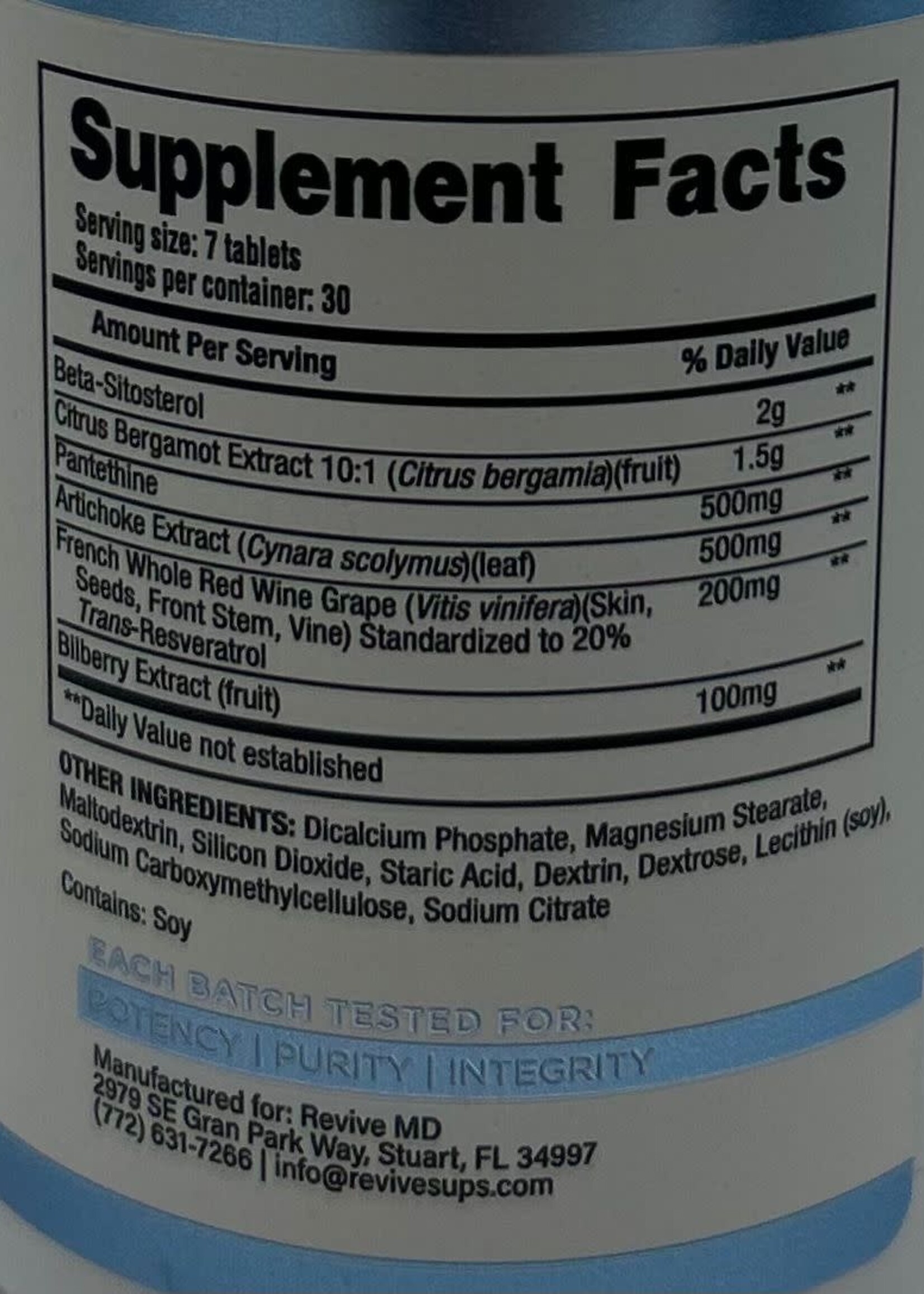 REVIVE LIPID 30 SERV 210 CAP