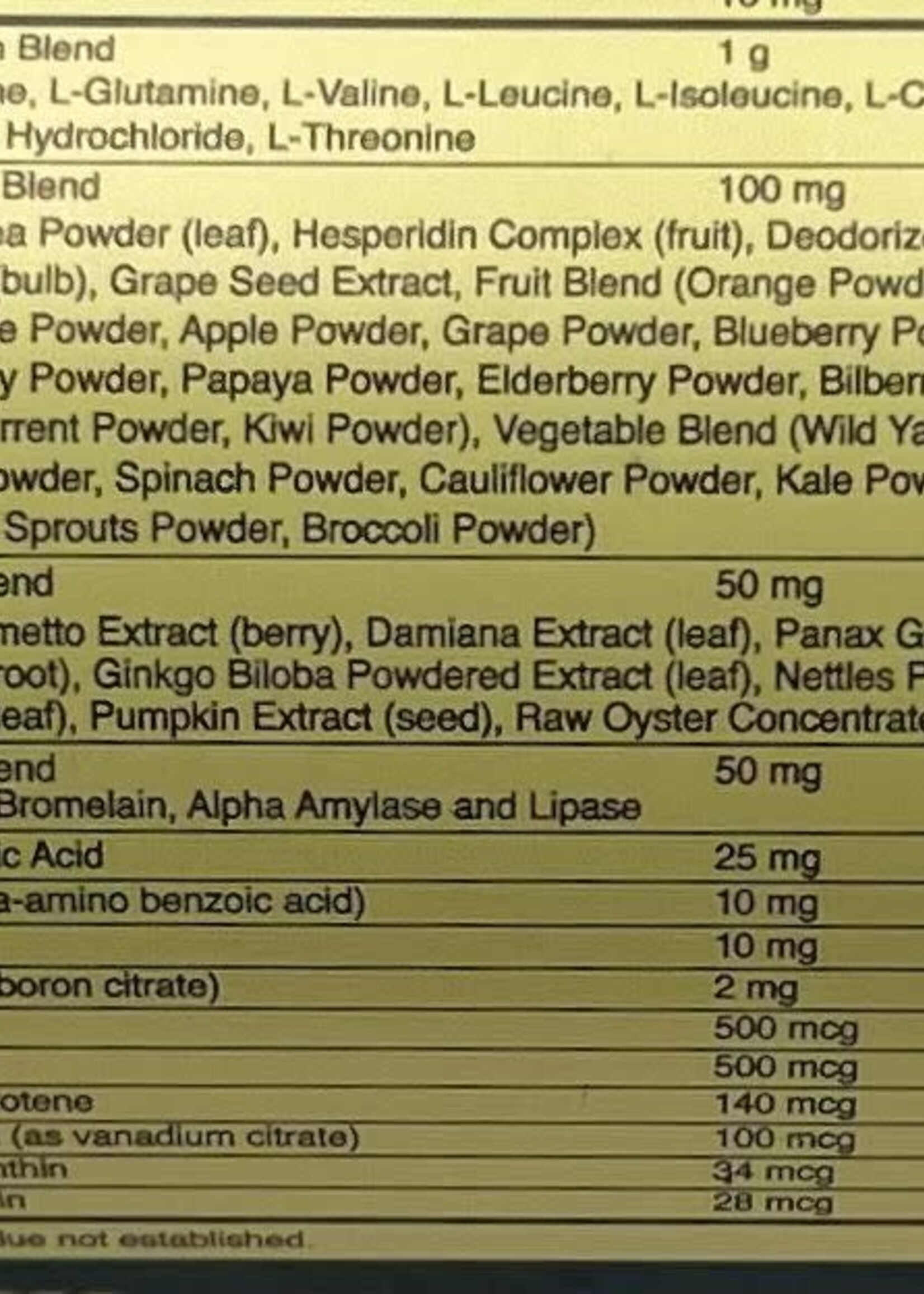 ON OPTI MEN (Multivitamínico)