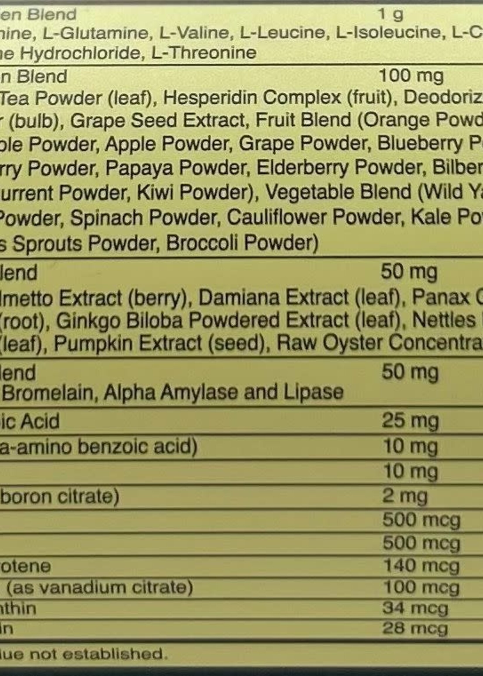 ON OPTI MEN (Multivitamínico)